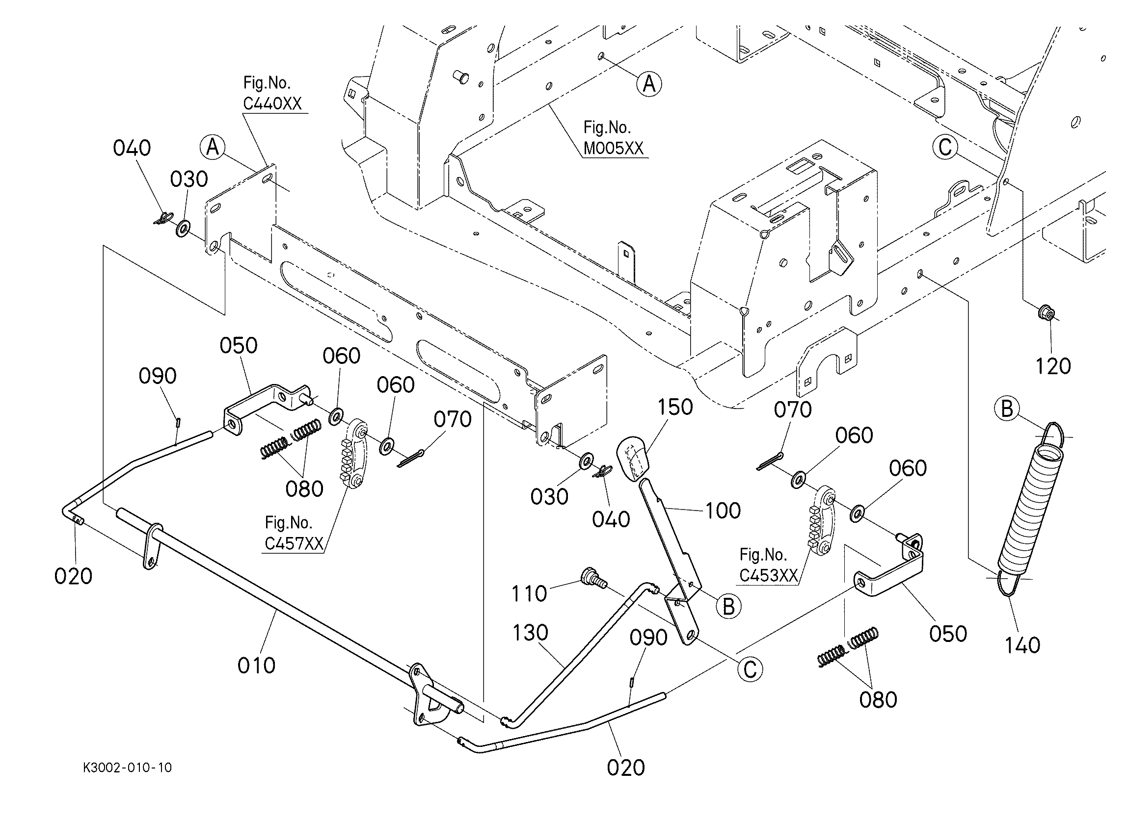 Kubota Z232KW Parts Diagrams