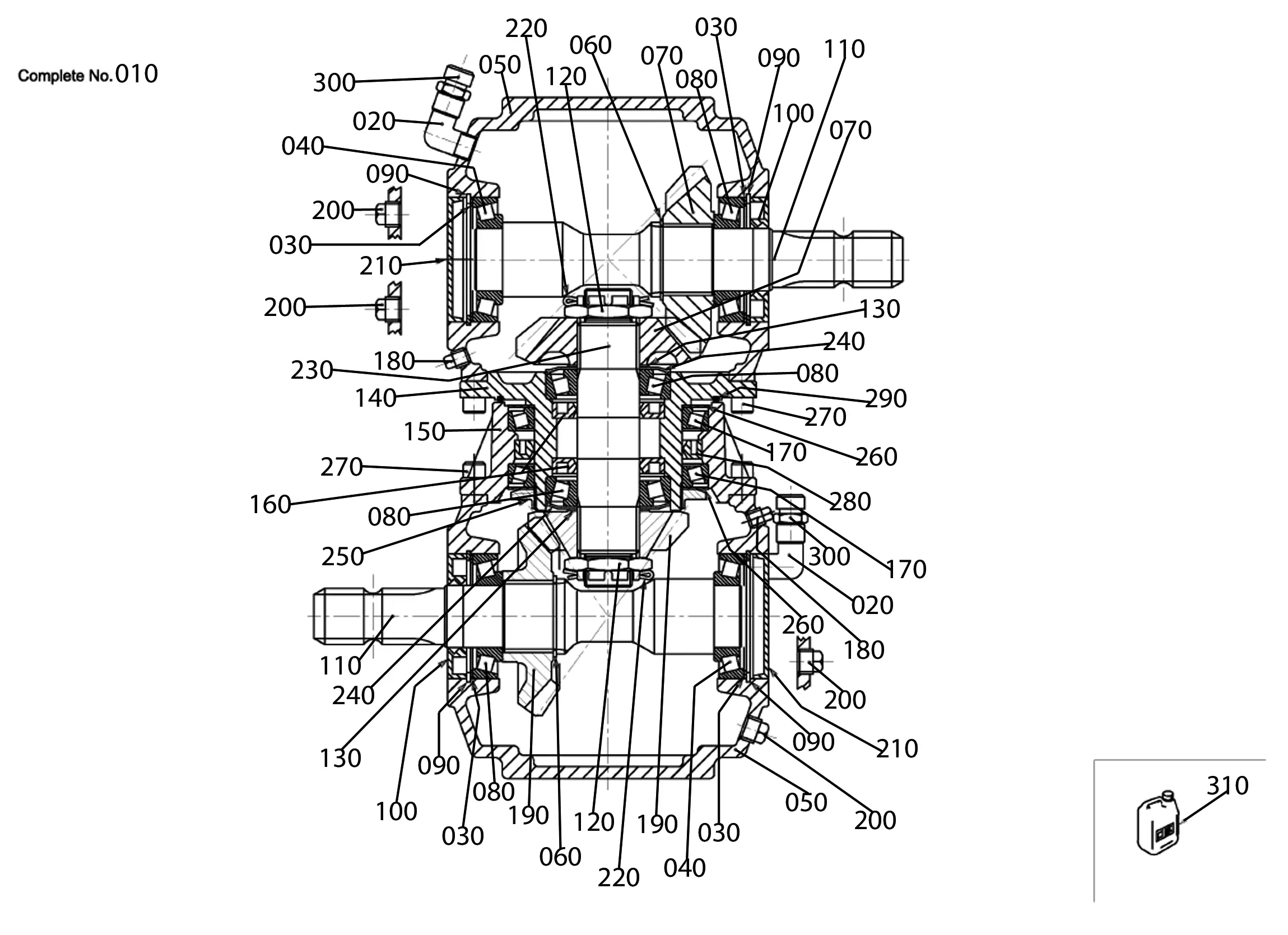 ケンタページ Kubota Tractor ZG327PA(S.NO.;>=60001) F13000 Pto Gear Shift