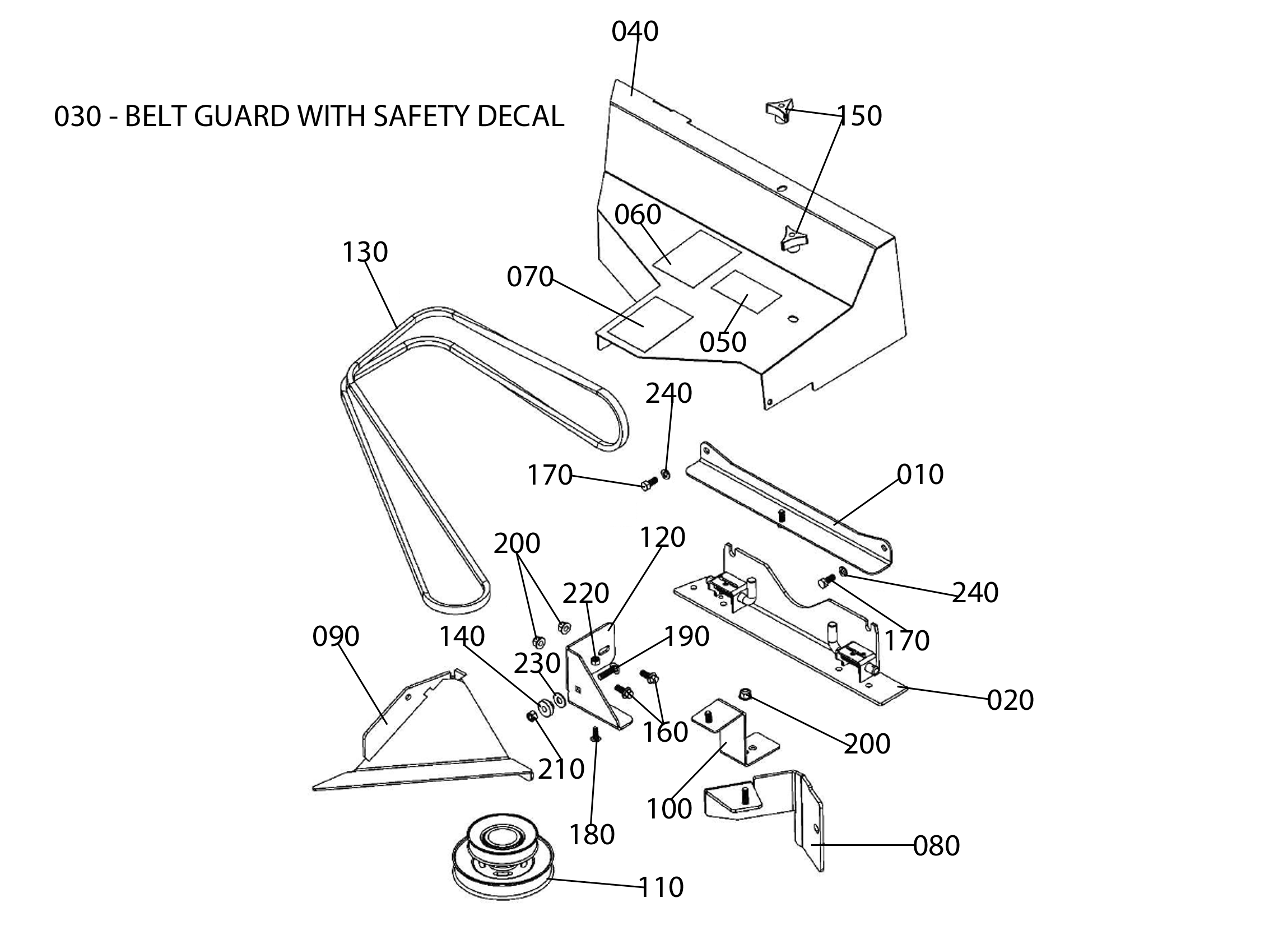 Kubota GCK-400ZP Parts Diagrams