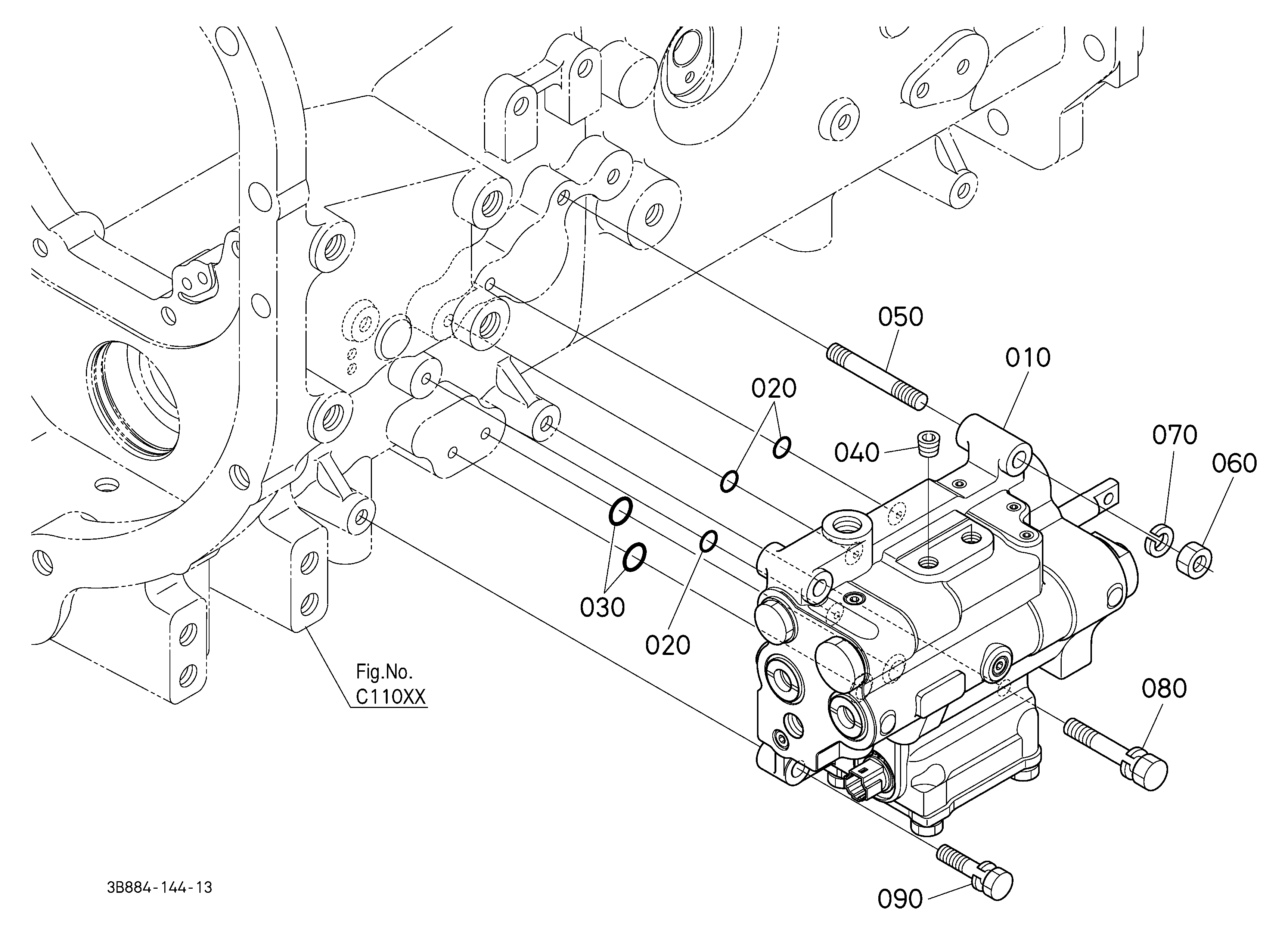 くぼたま Replacement Hydraulic Quick Hitch Cylinders for Kubota YW663