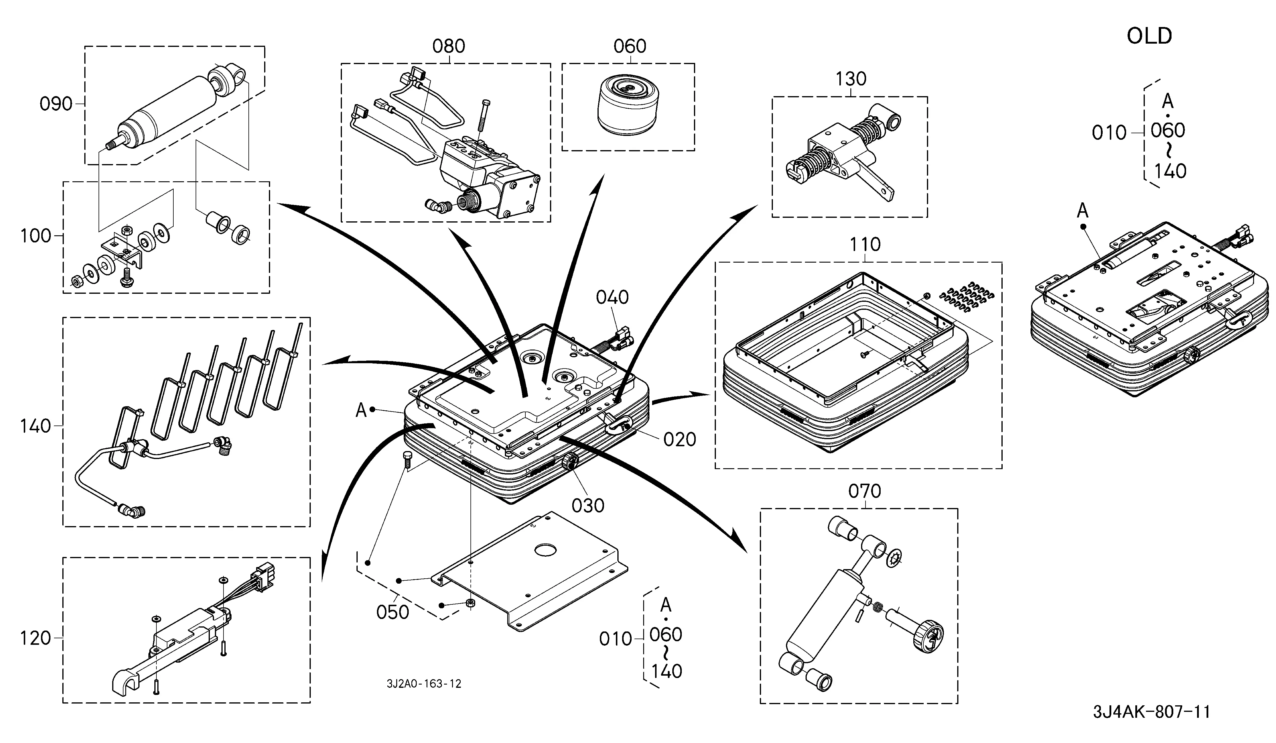Kubota M7-154P KVT Parts Diagrams