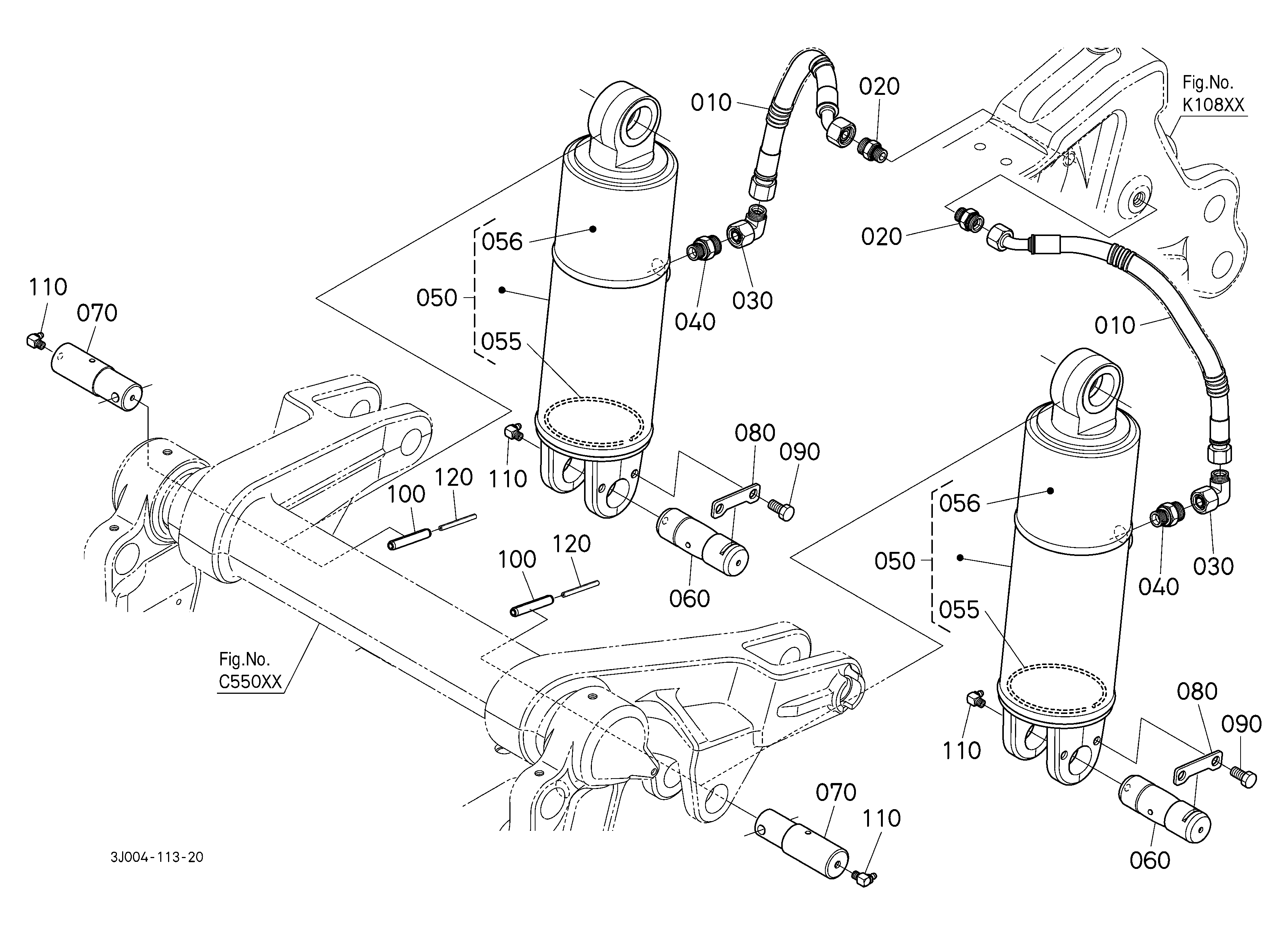 ひよページ Kubota M7-131PB Parts Diagrams