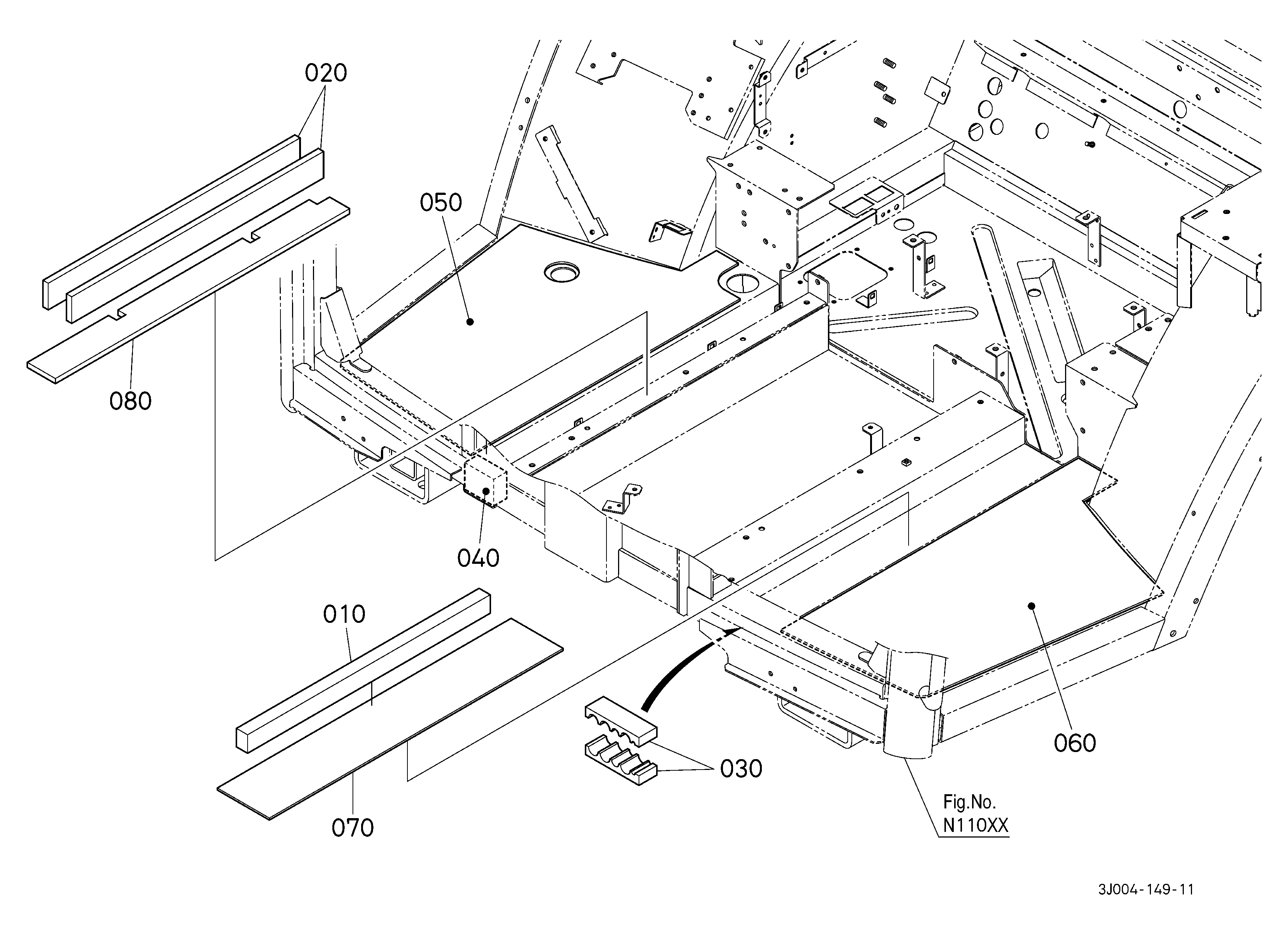Kubota M7-154P KVT Parts Diagrams