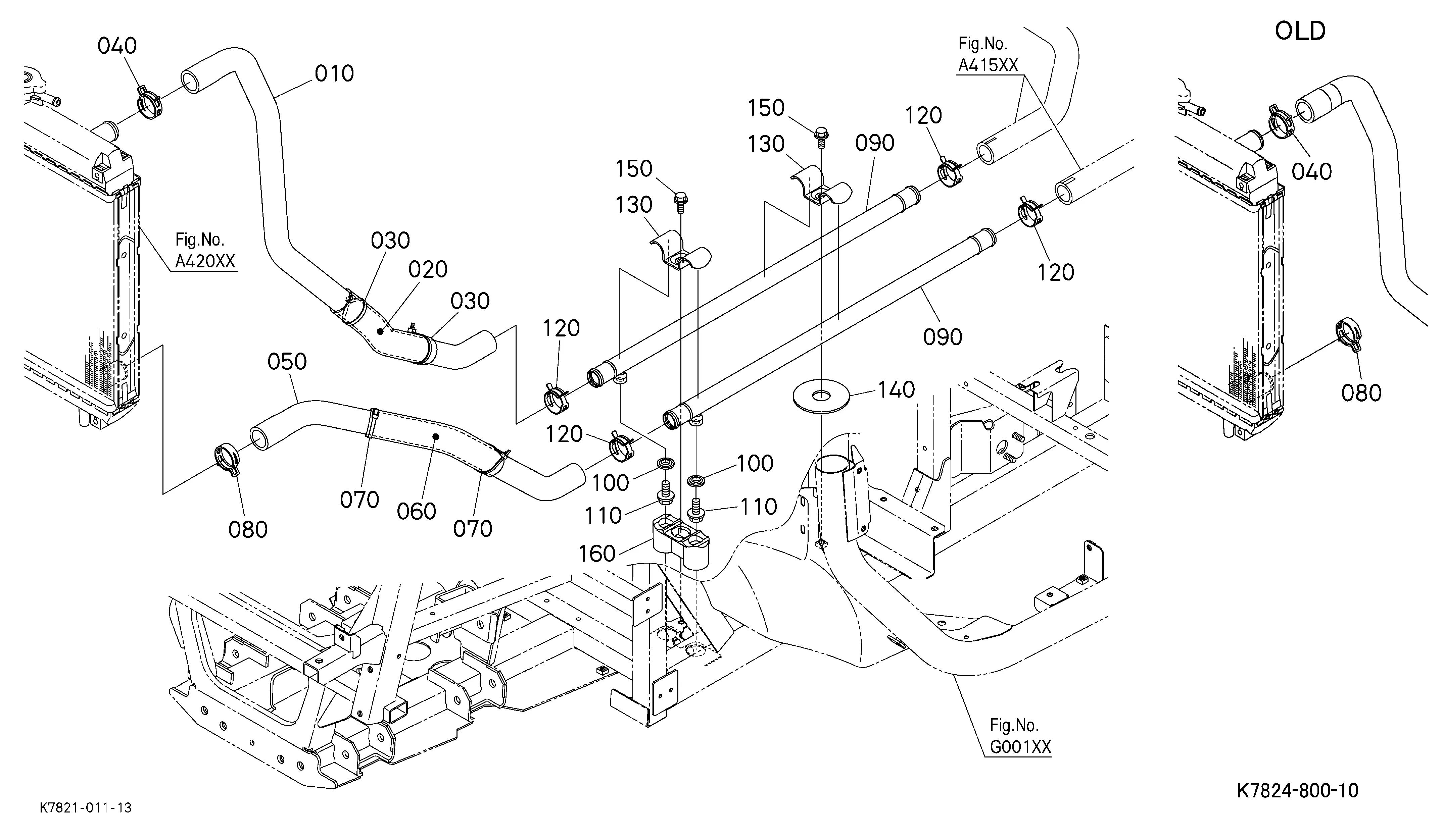 Kubota RTV-XG850 2025/2026 MODEL Parts Diagrams