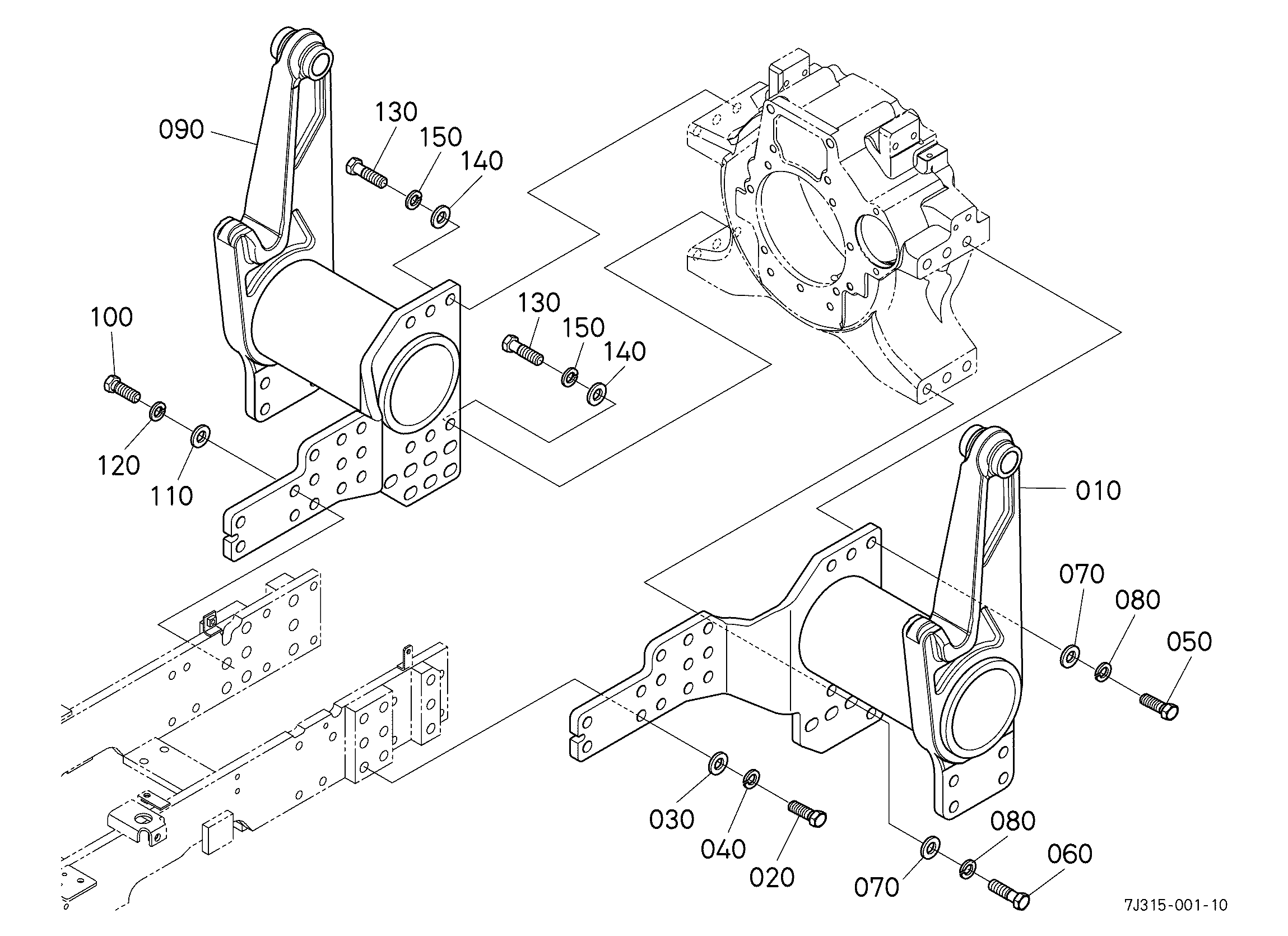 Kubota LA806 Parts Diagrams