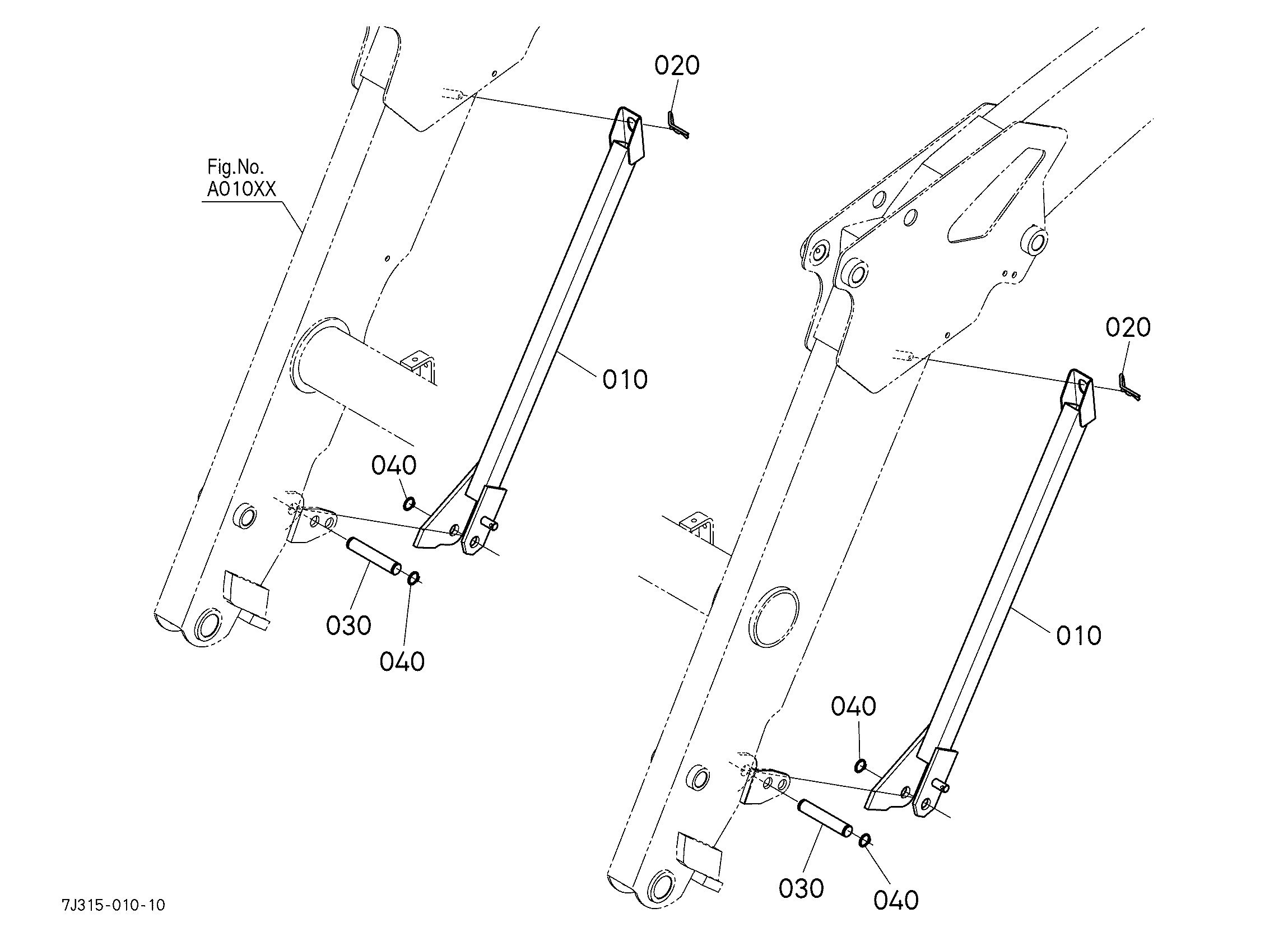 Kubota LA806 Parts Diagrams