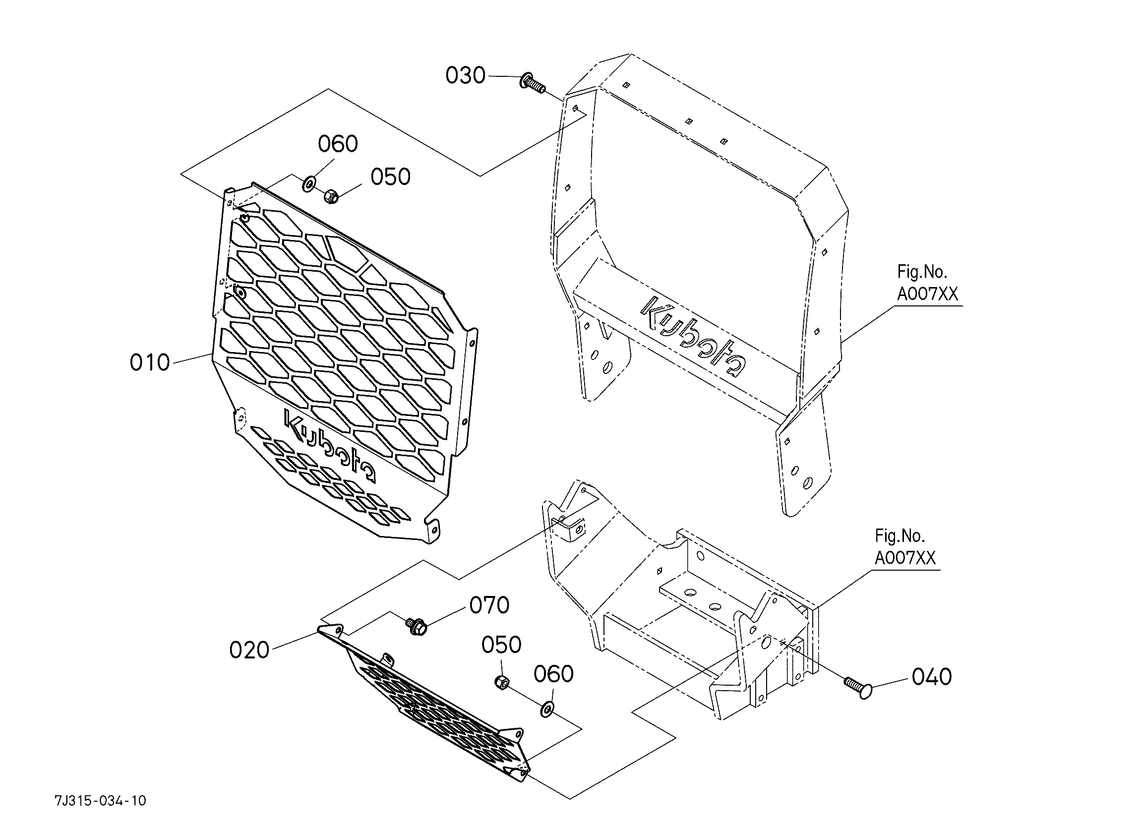 Kubota LA806 Parts Diagrams