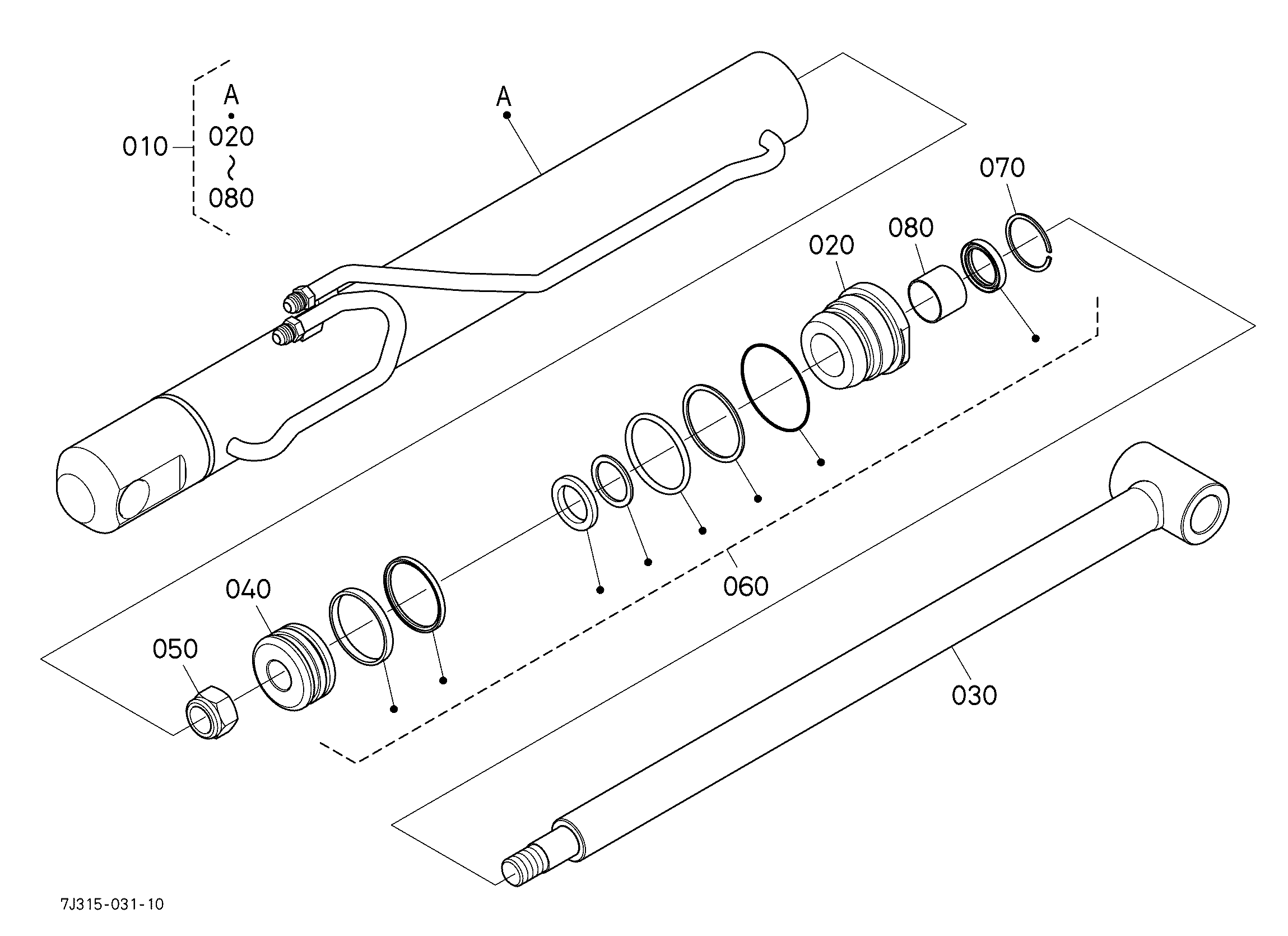 Kubota LM1056 Parts Diagrams