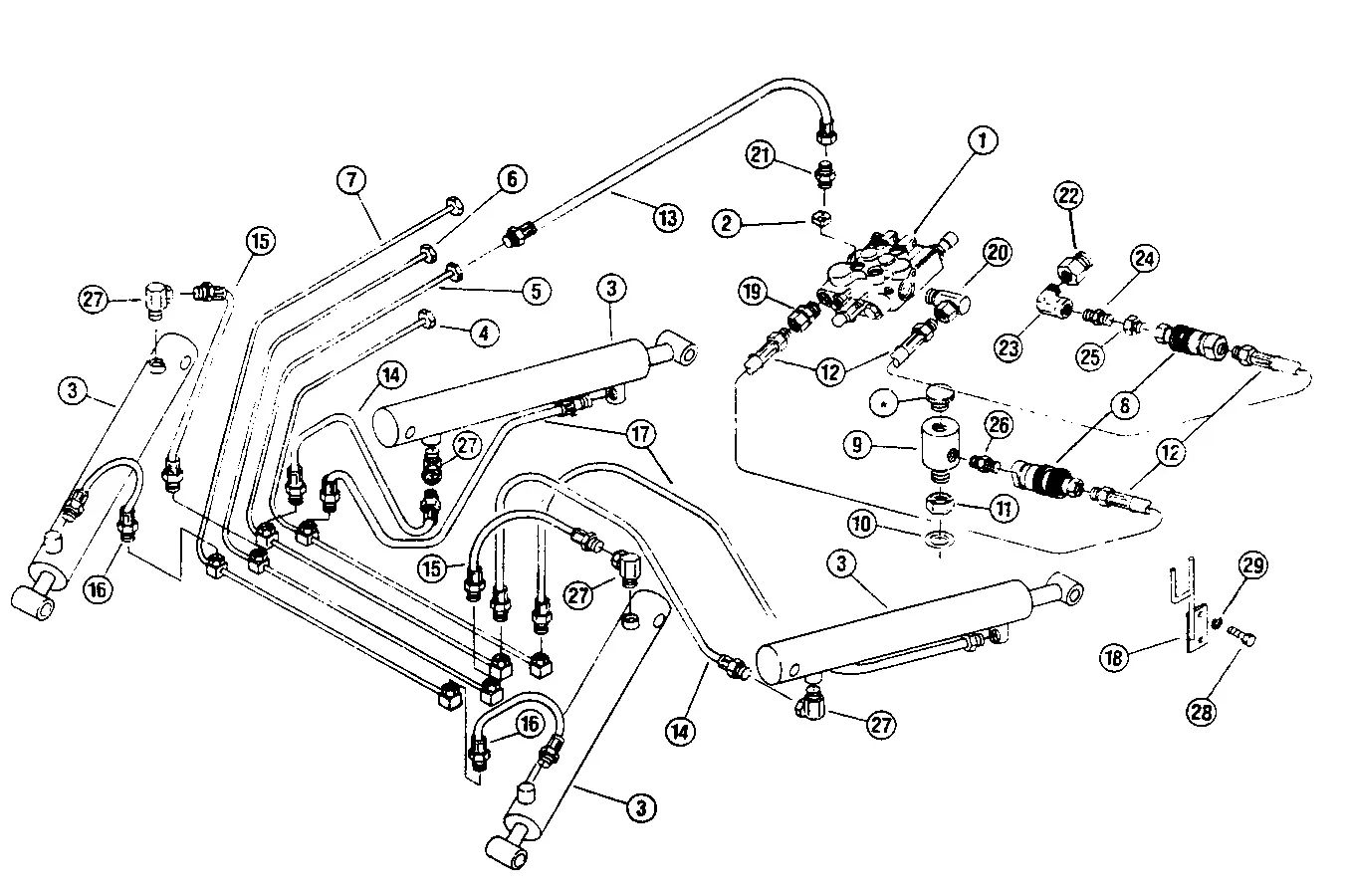 Kubota B1620 (FRONT LOADER) Parts Diagrams