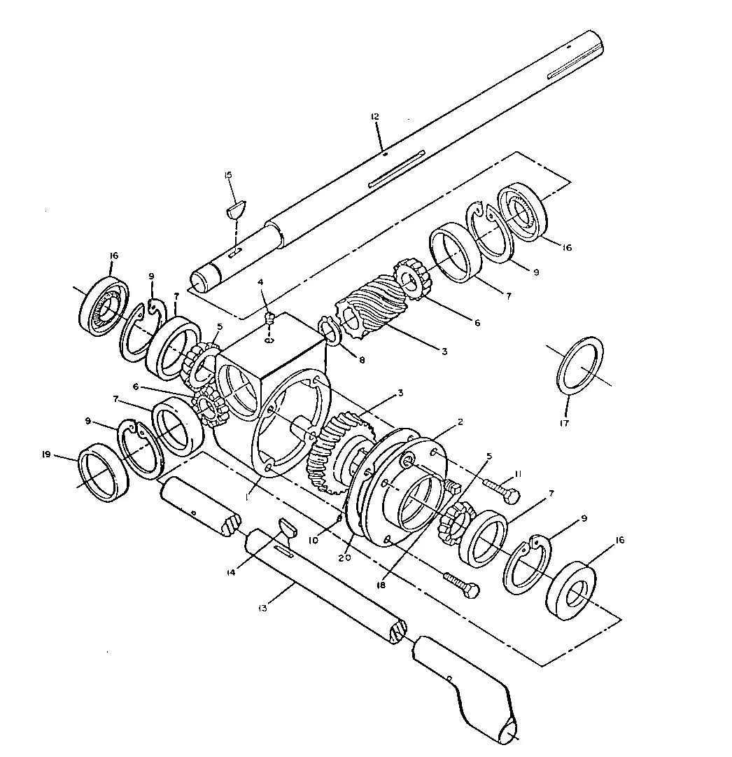 ちーぼーページ Kubota L245H Parts STEERING T05800 MANUAL STEERING 2 Parts and Diagram
