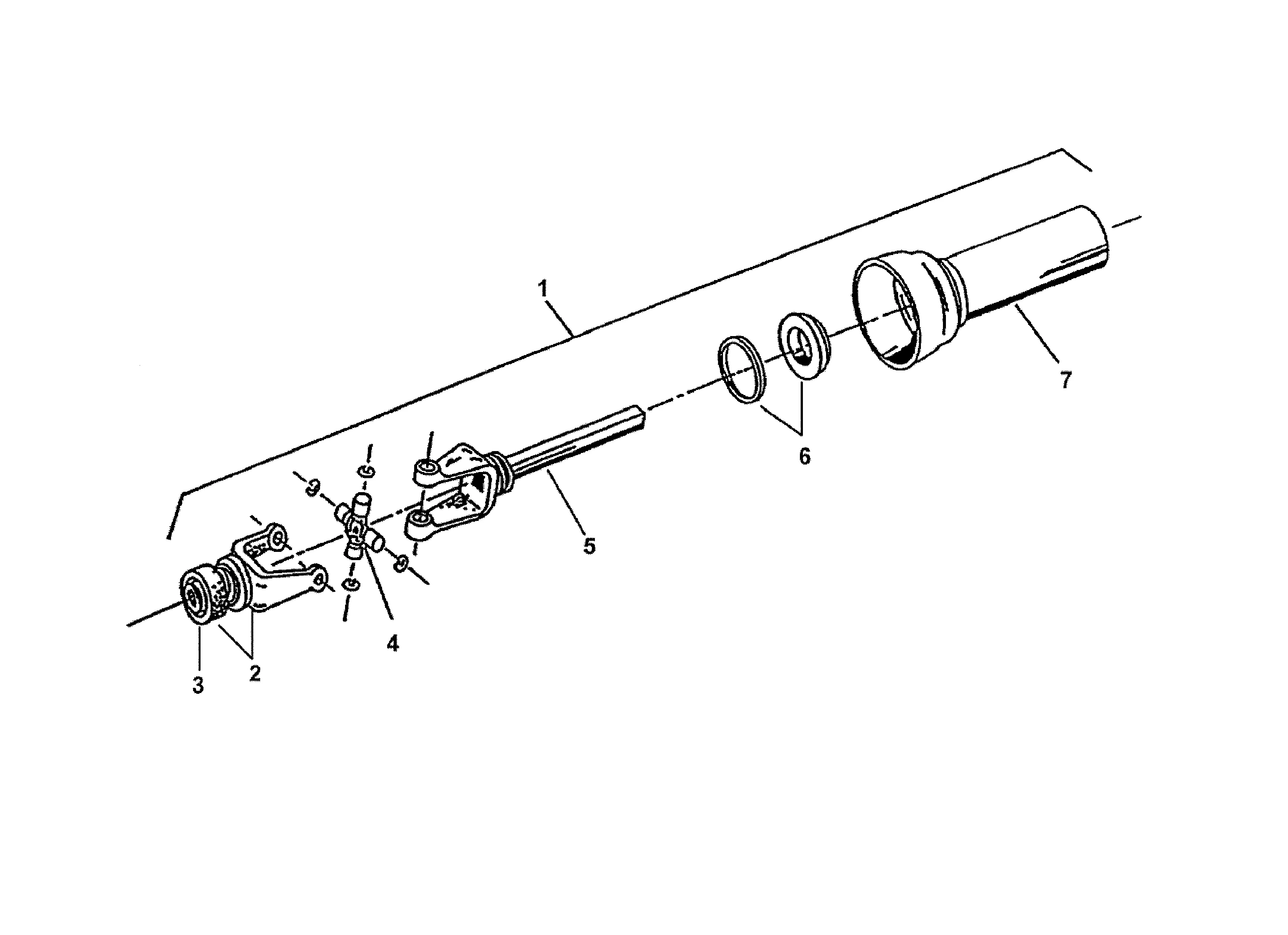 Kubota B2733A (QUICK HITCH SUBFRAME) Parts Diagrams