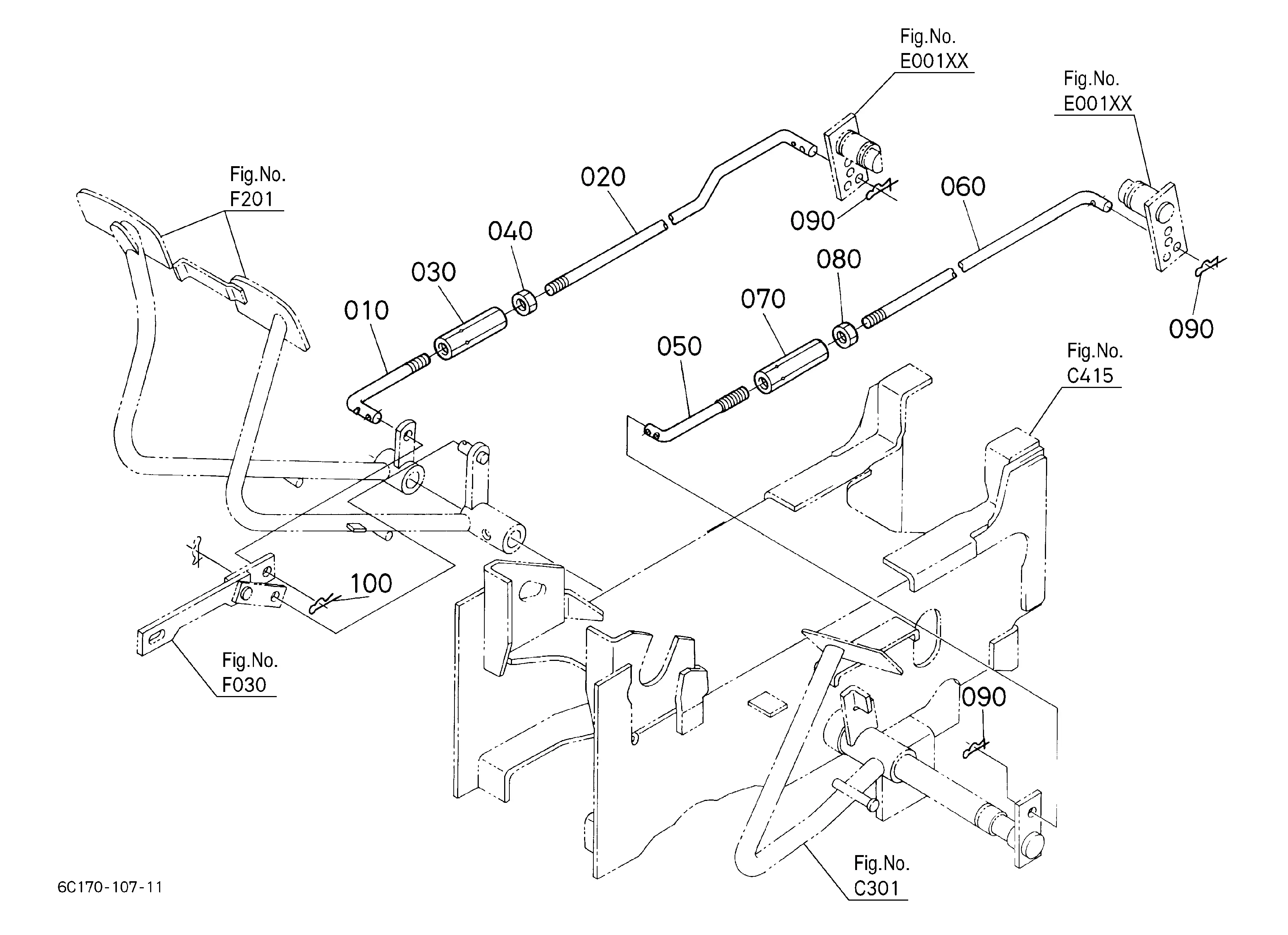 Kubota B2910HSD (Hydrostatic Transmission, 4wd) Parts Diagrams
