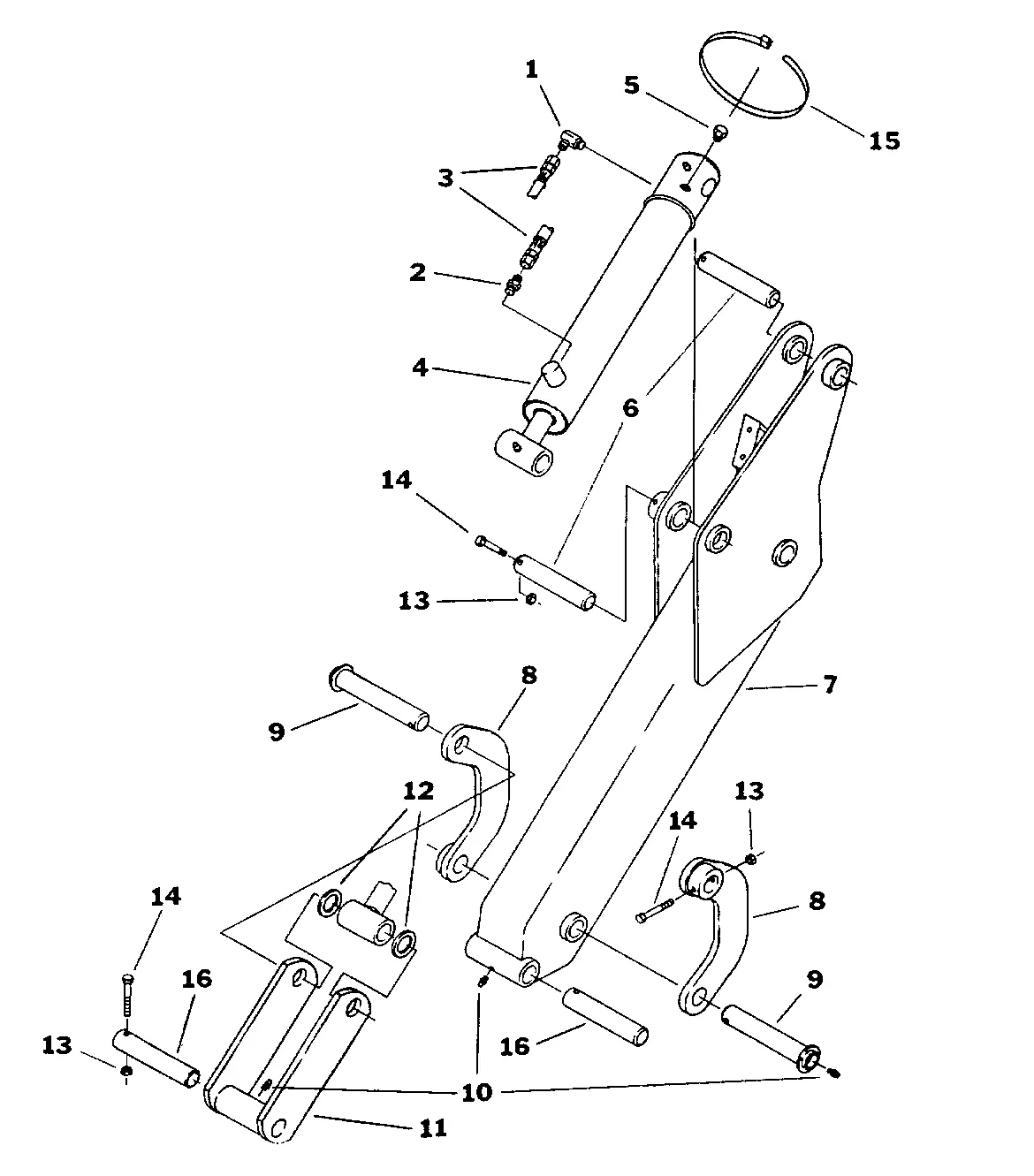 Kubota B4572 (6 FT. BACKHOE) Parts Diagrams