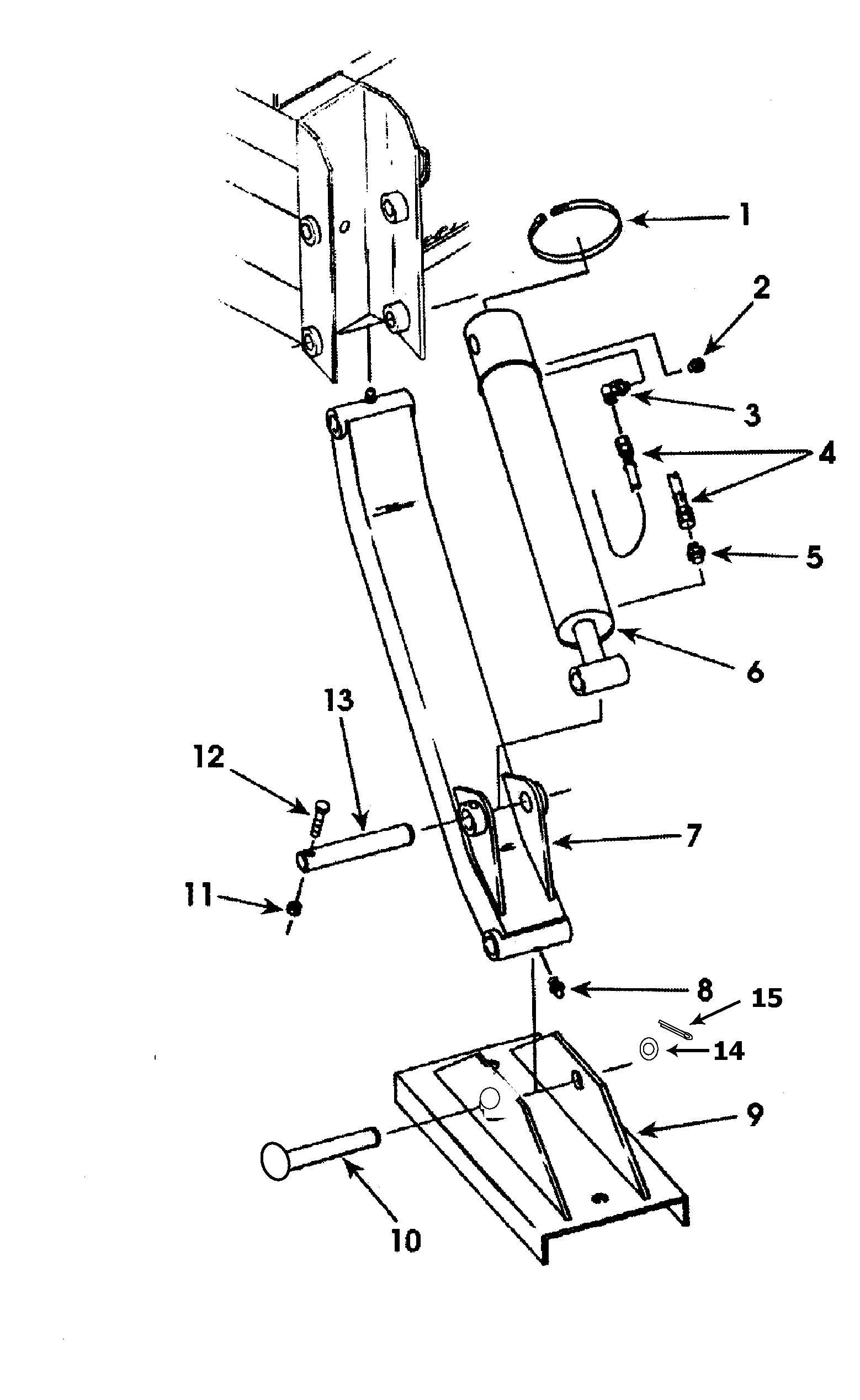 ta7ページ Kubota B4672A AND BL4690B (BACKHOE) Parts Diagrams