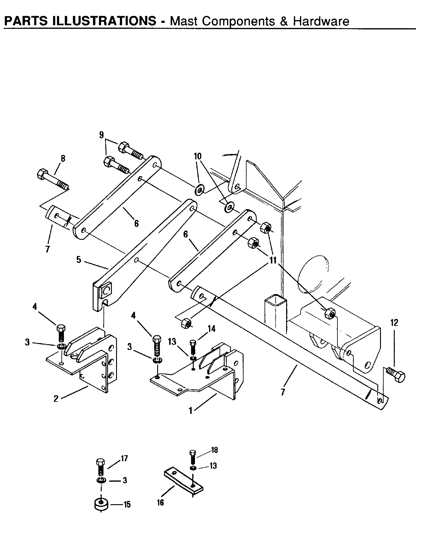 Kubota B5550 (TRENCHER) Parts Diagrams