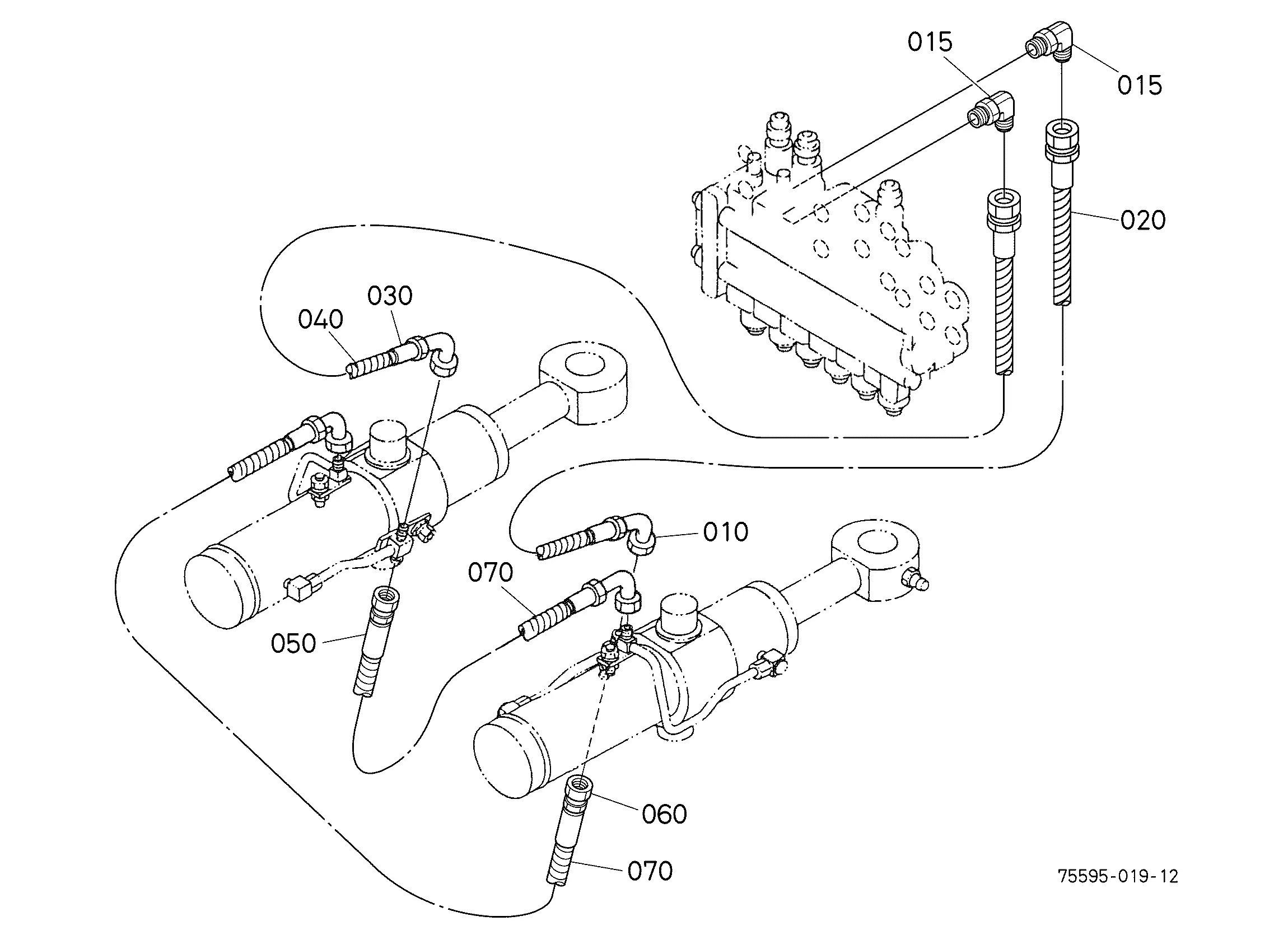 Kubota BT900 (BACKHOE) Parts Diagrams
