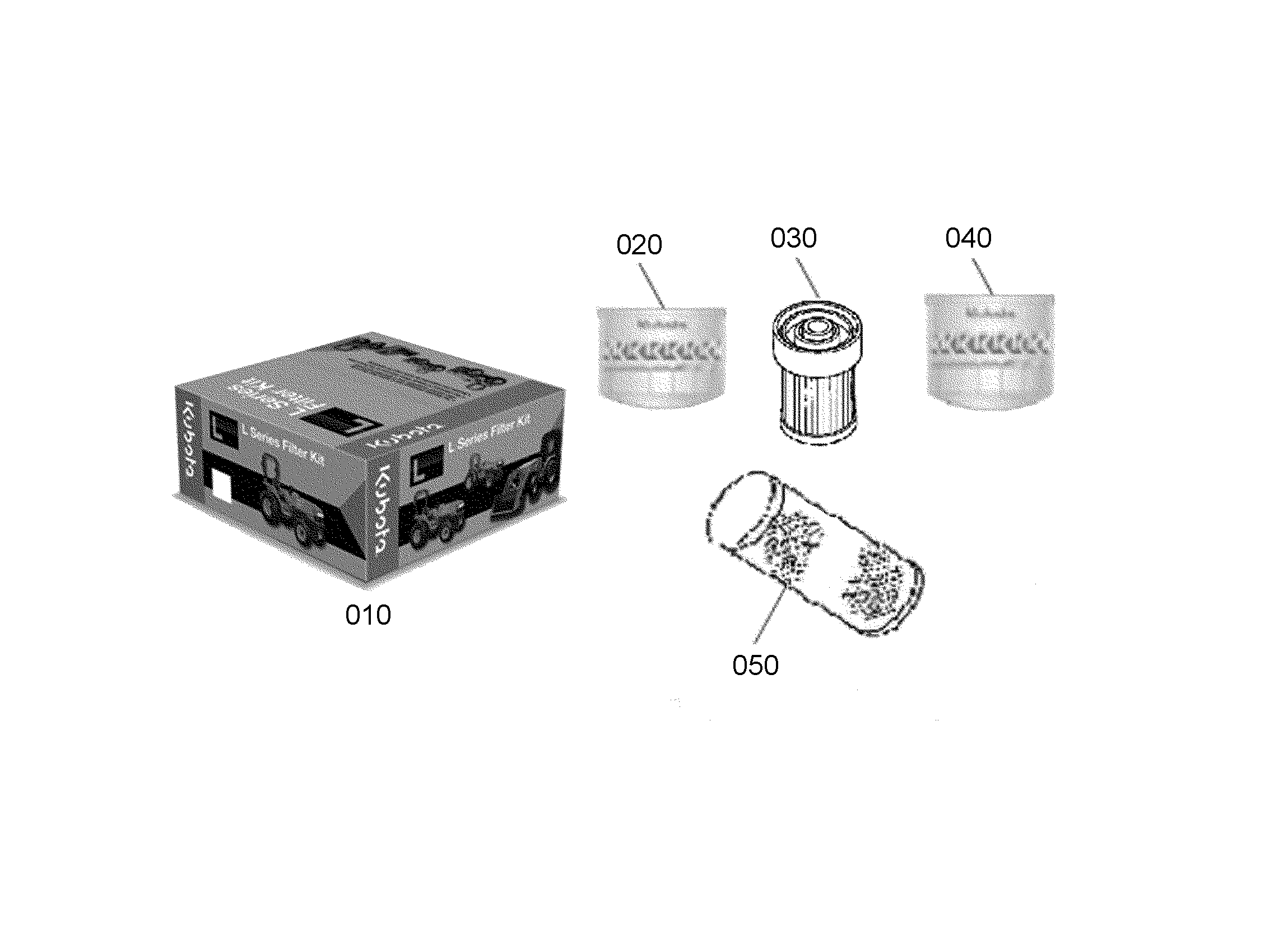 4X Fuel Filter With O-Ring For Kubota L3200 L3400 L2501 L2800 L3200 - Foto 7