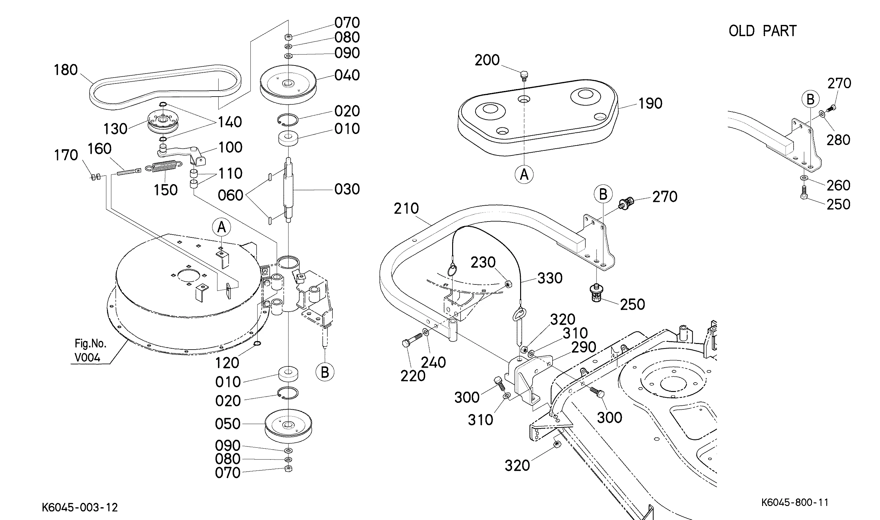 Kubota GCK54-23ZG(ZG23) (2-BAG GRASS CATCHER FOR ZG20,Z23) Parts