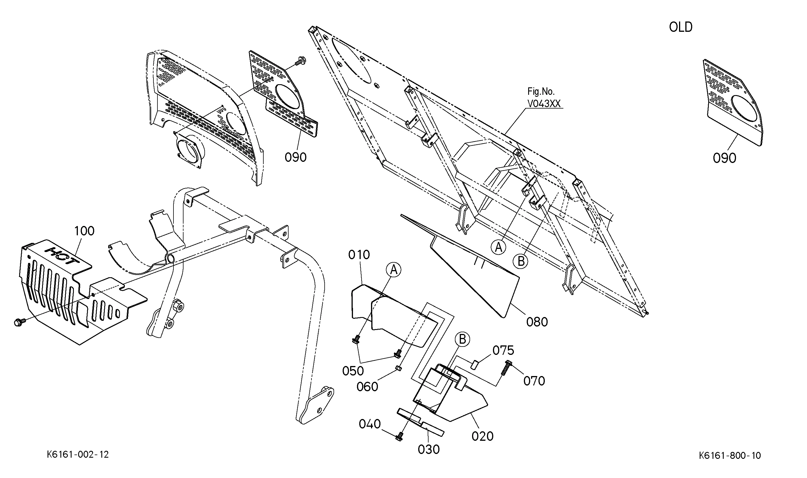 Kubota GCK60H-332Z (HOPPER GRASS CTCHR FOR ZG332P-60) Parts Diagrams