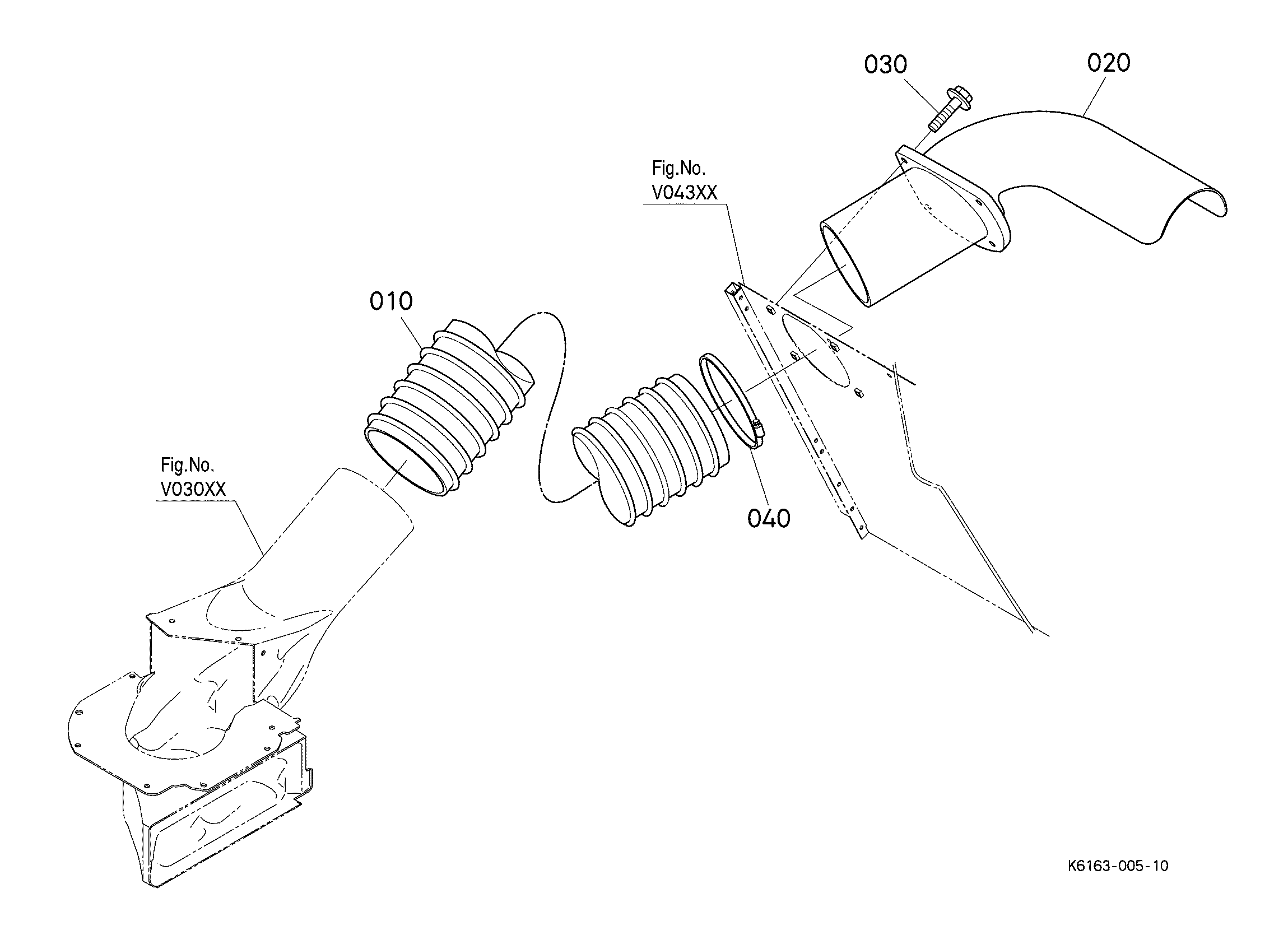 Kubota GCK72H-300Z (HOPPER GRASS CATCHER / ZD331LP-72) Parts Diagrams