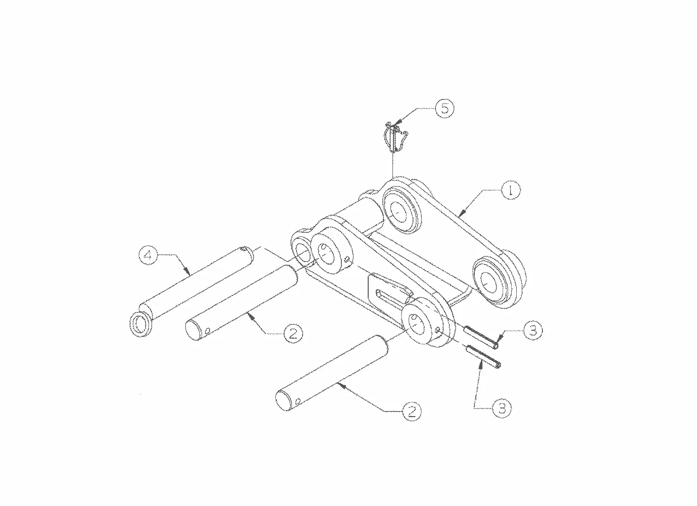 くぼたま Kubota K7915 QUICK ATTACH COUPLER (BKT Q.A. COUPLER FOR U55/KX057