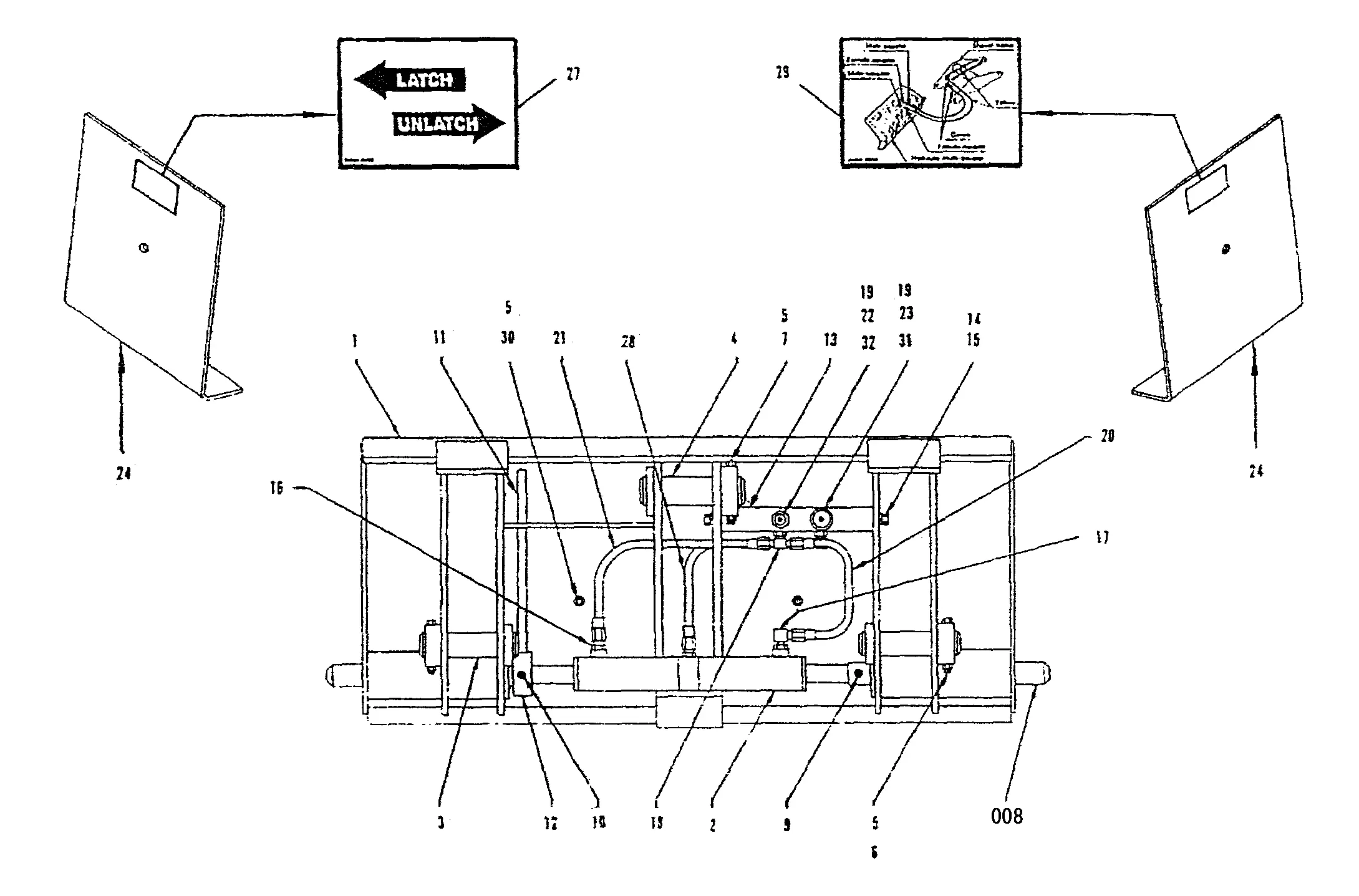 Kubota K9973 QUICK COUPLER (QUICK COUPLER/510) Parts Diagrams
