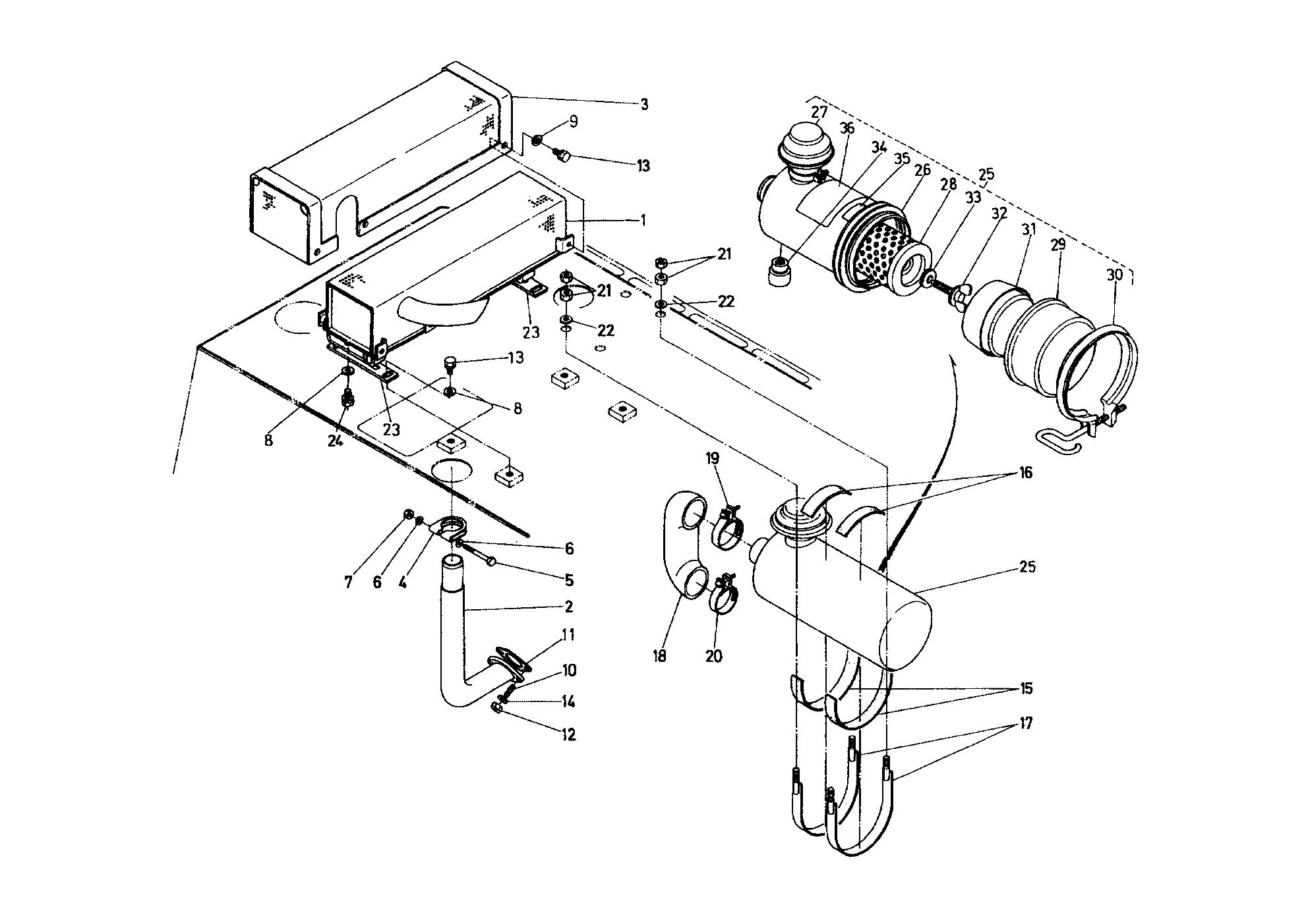 Kubota KH-18(L) Parts Diagrams