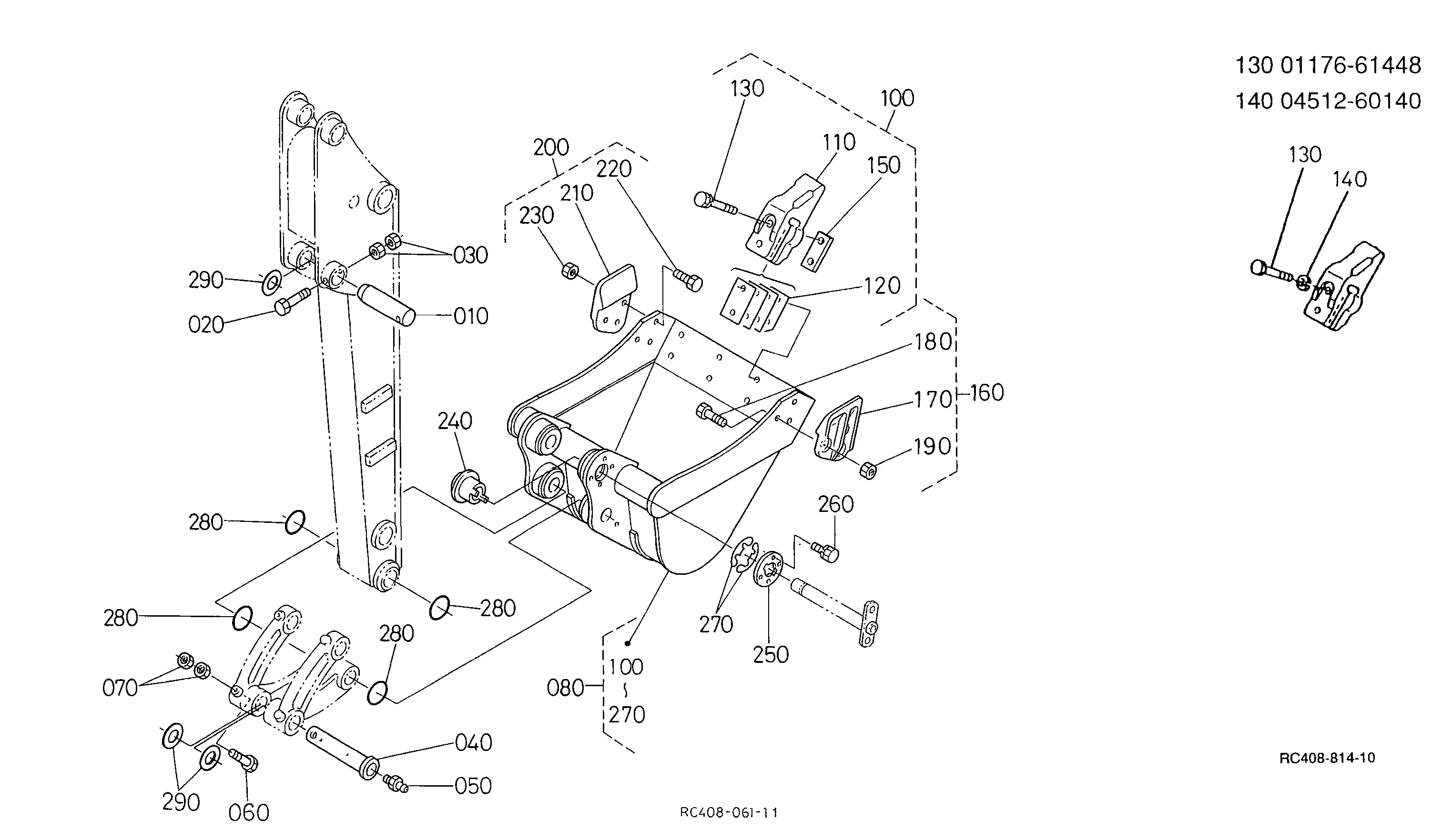 Kubota KX91-2 Parts Diagrams