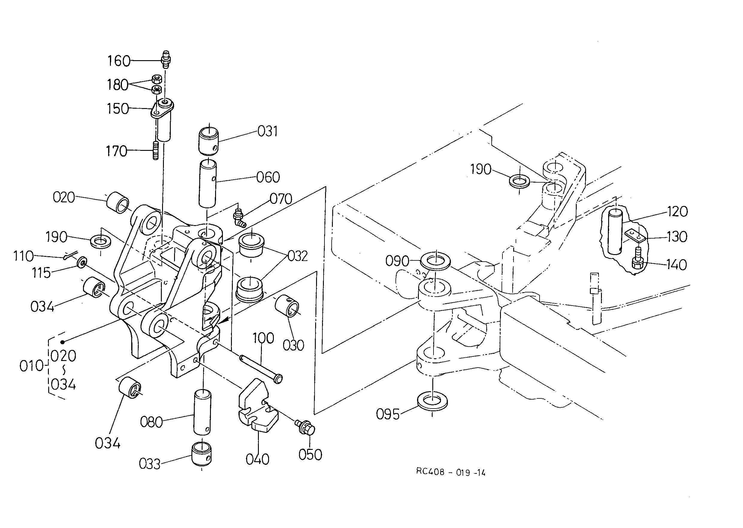 Kubota KX91-2(S SERIES) (Super Series) Parts Diagrams