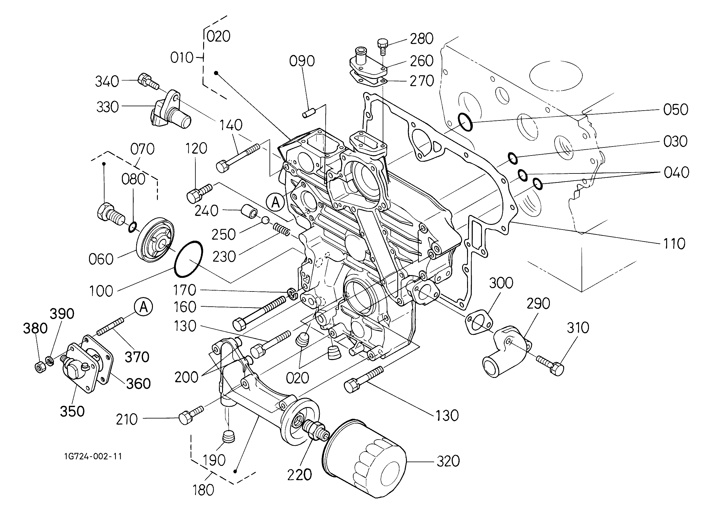 Kubota KX91-3 (SN:20000-29999) Parts Diagrams