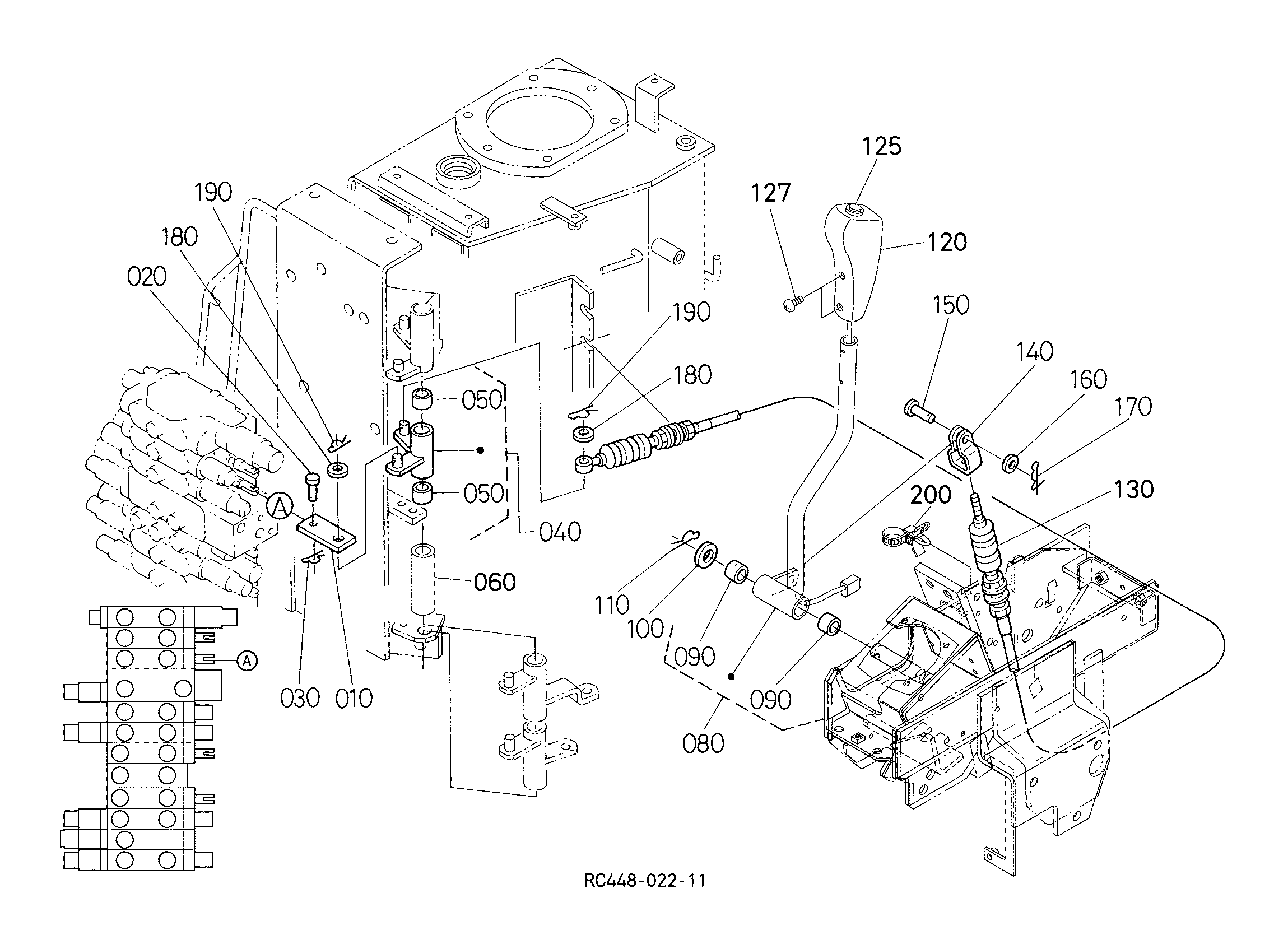 Kubota KX91-3S (SN:30000-39999 / Super Series) Parts Diagrams