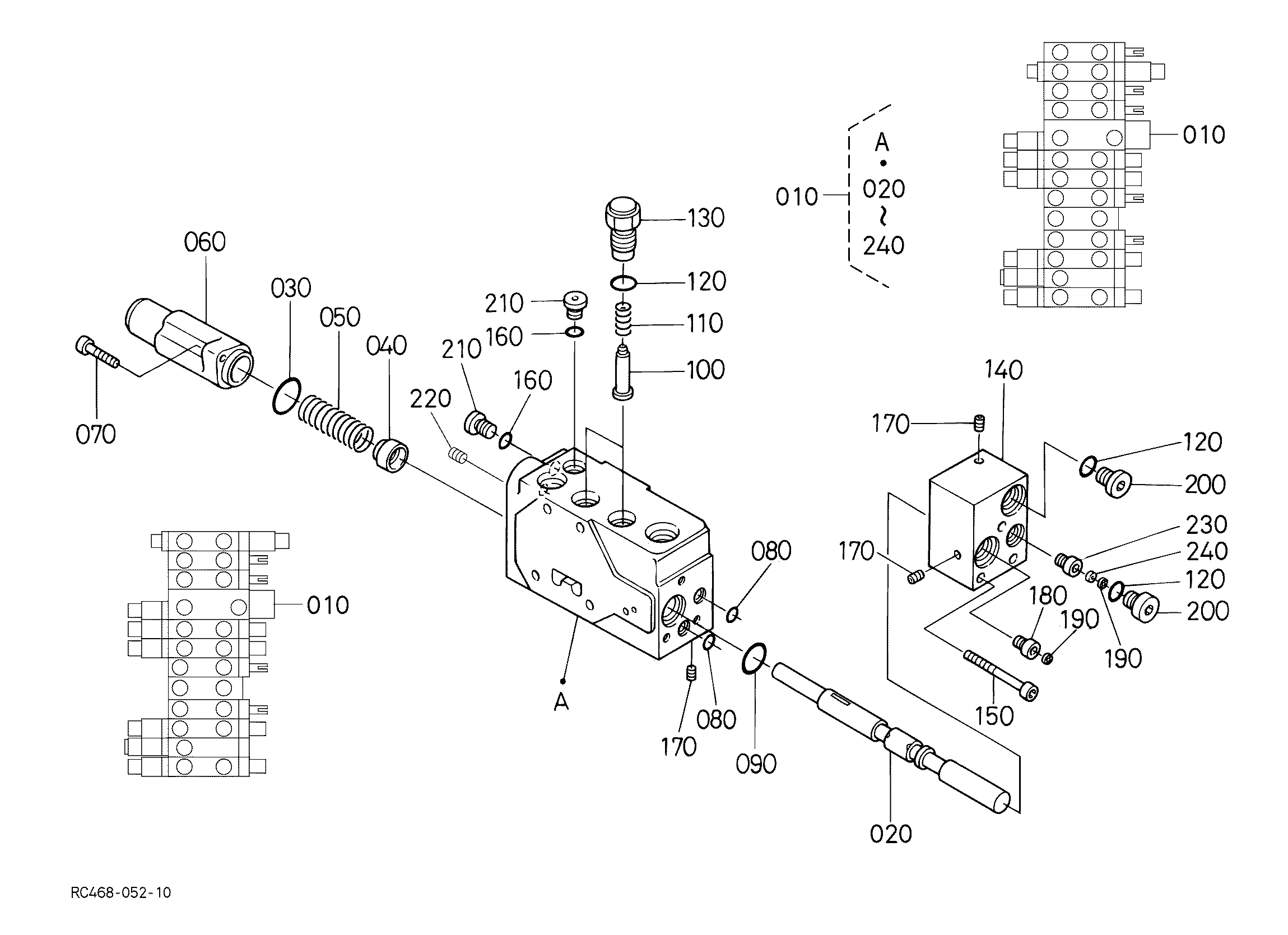 Kubota KX91-3S2 (SN:40000- / Super Series / Tier 3) Parts Diagrams