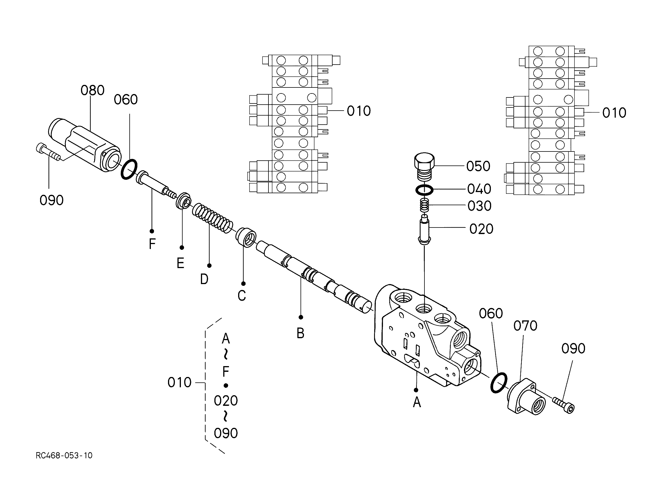 Kubota KX91-3S2 (SN:40000- / Super Series / Tier 3) Parts Diagrams