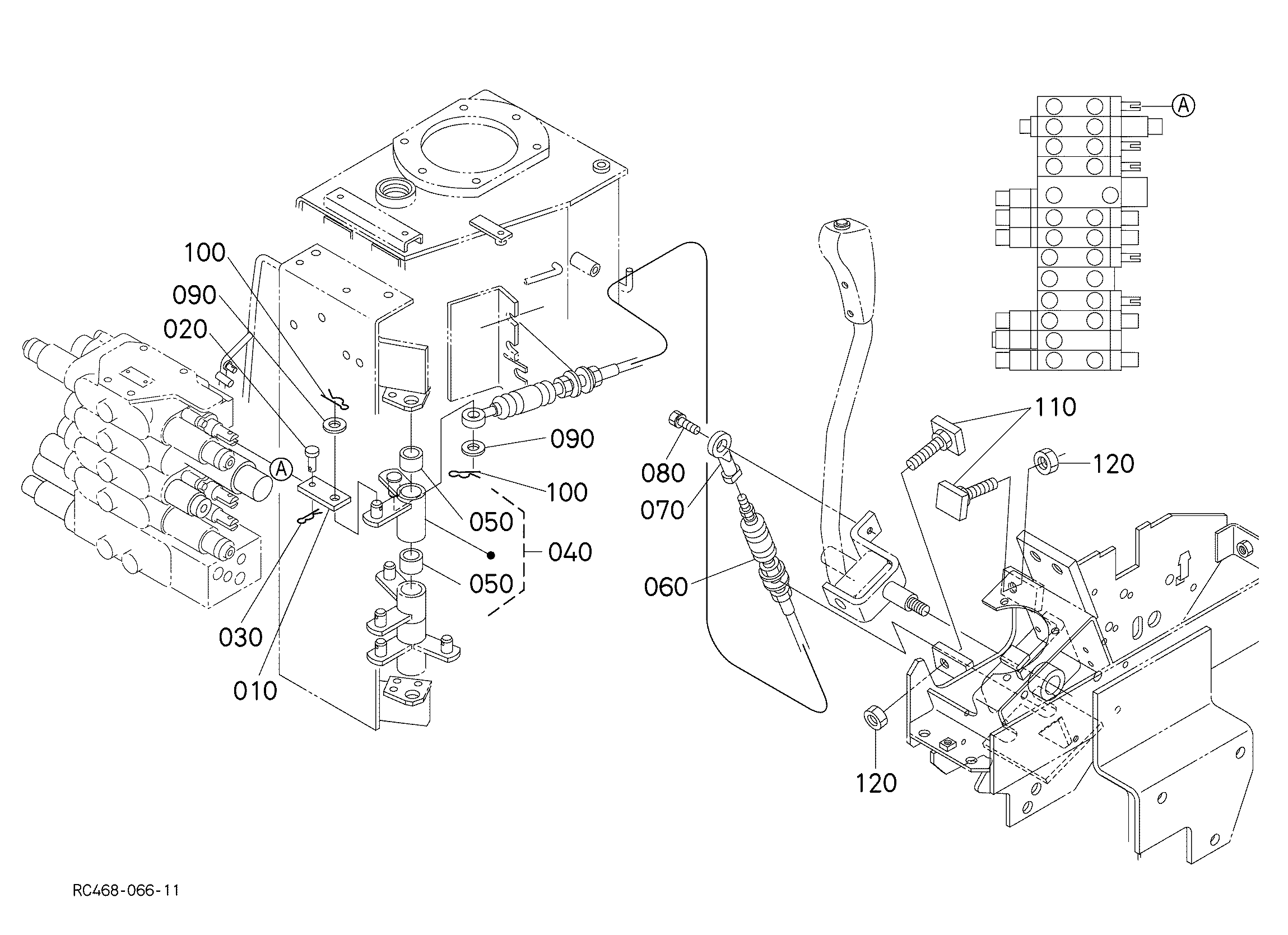 Kubota KX91-3S2 (SN:40000- / Super Series / Tier 3) Parts Diagrams