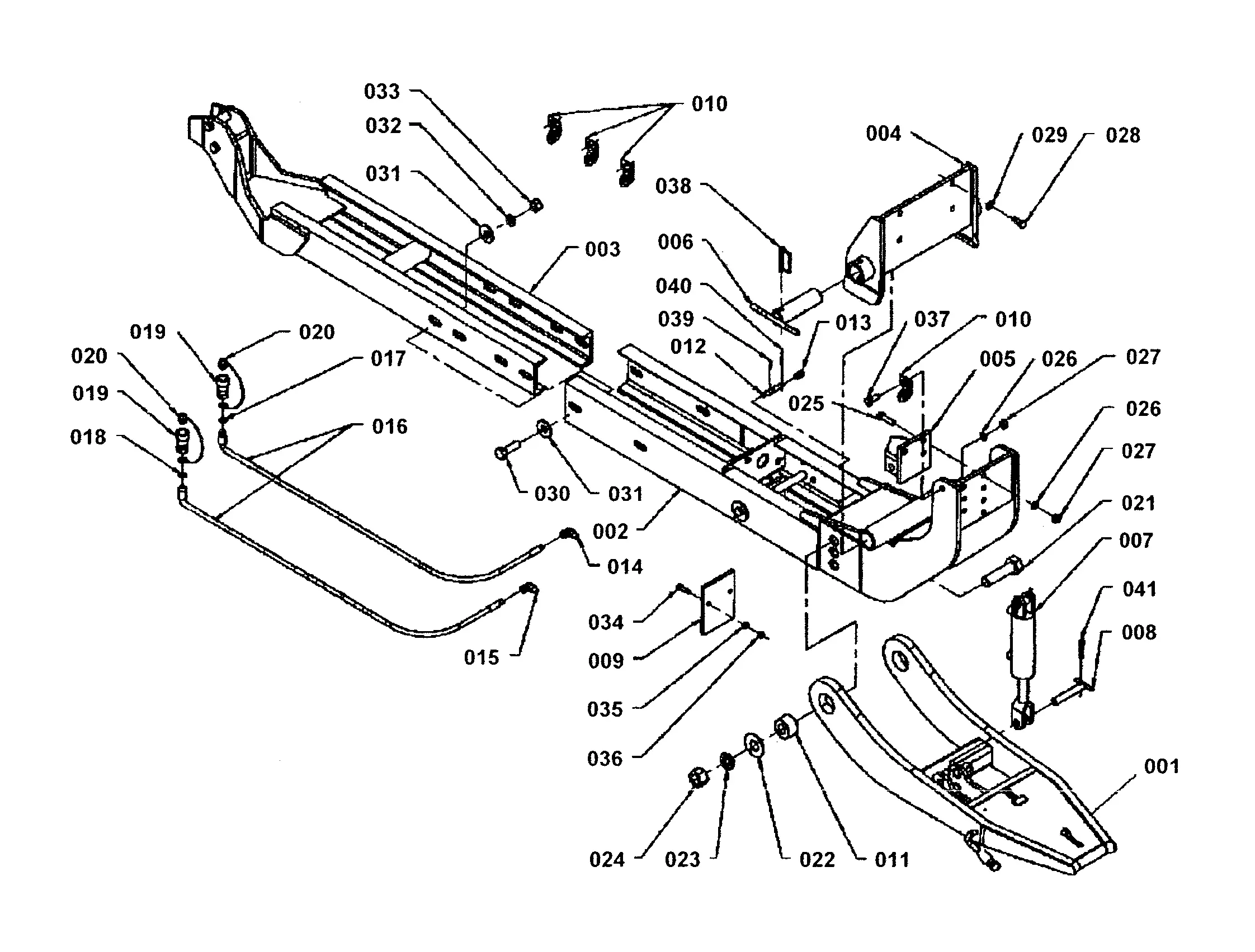 ひときっきページA-2 27/2 Kubota L2180 (QUICK HITCH AND SUBFRAME) Parts Diagrams