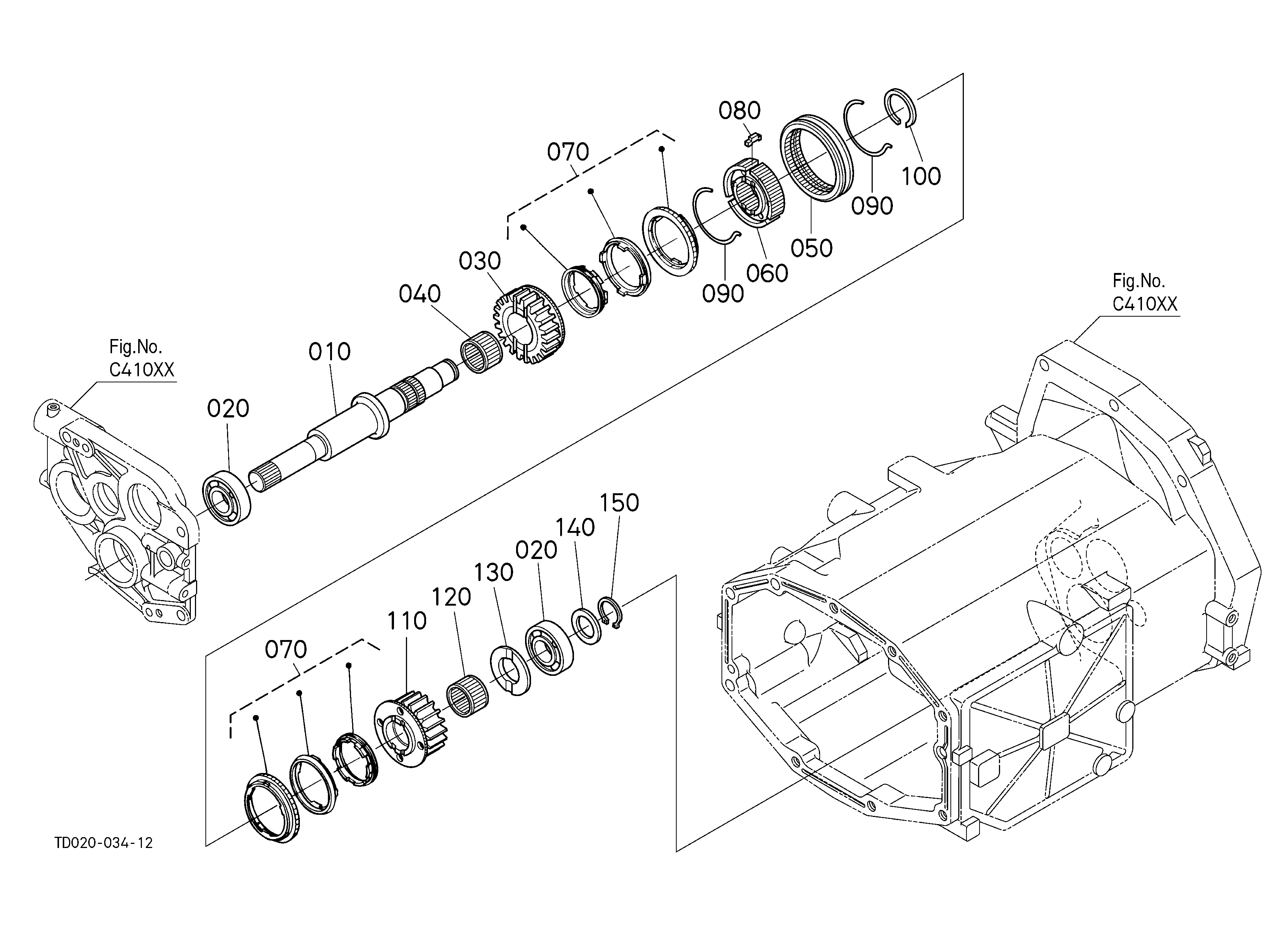 3130ページ Kubota Tractor L3130F 000301 Cylinder Head | Kubota Tractor