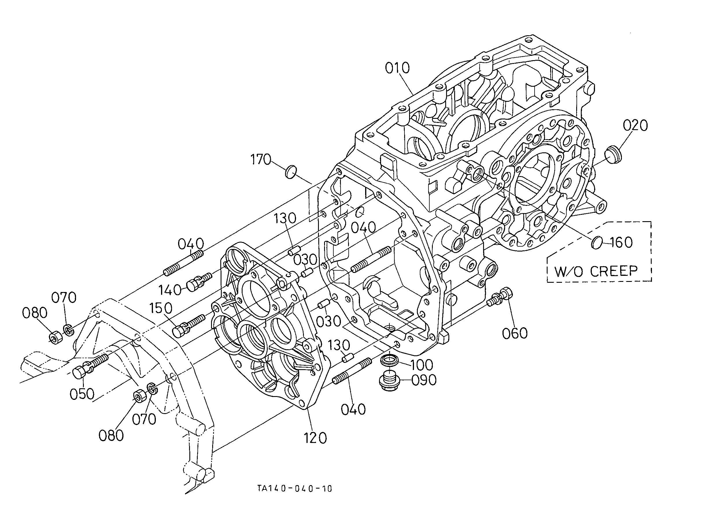 Kubota L4310DT/GST/HST (4wd, Rops) Parts Diagrams