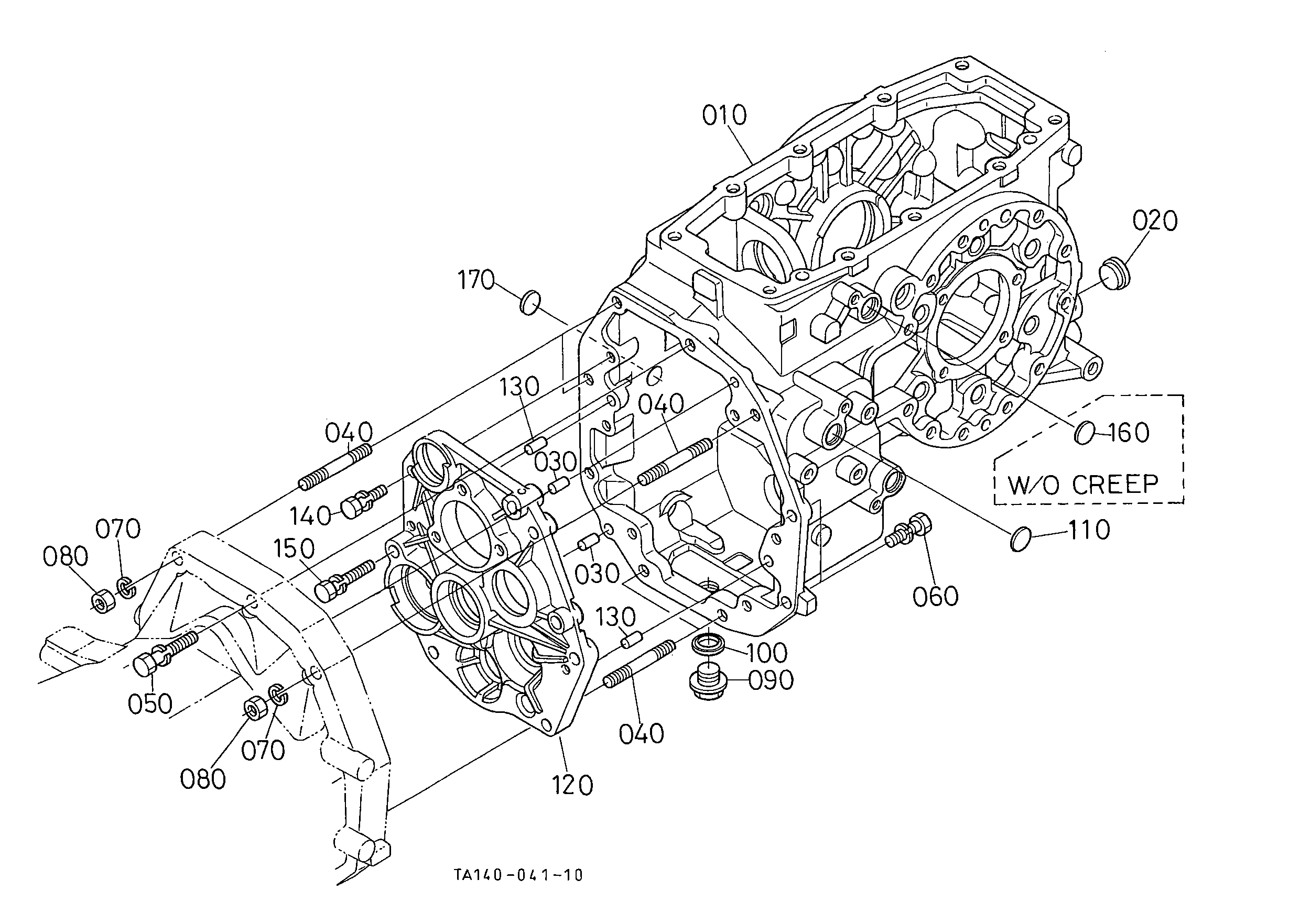 Kubota L4310DT/GST/HST (4wd, Rops) Parts Diagrams