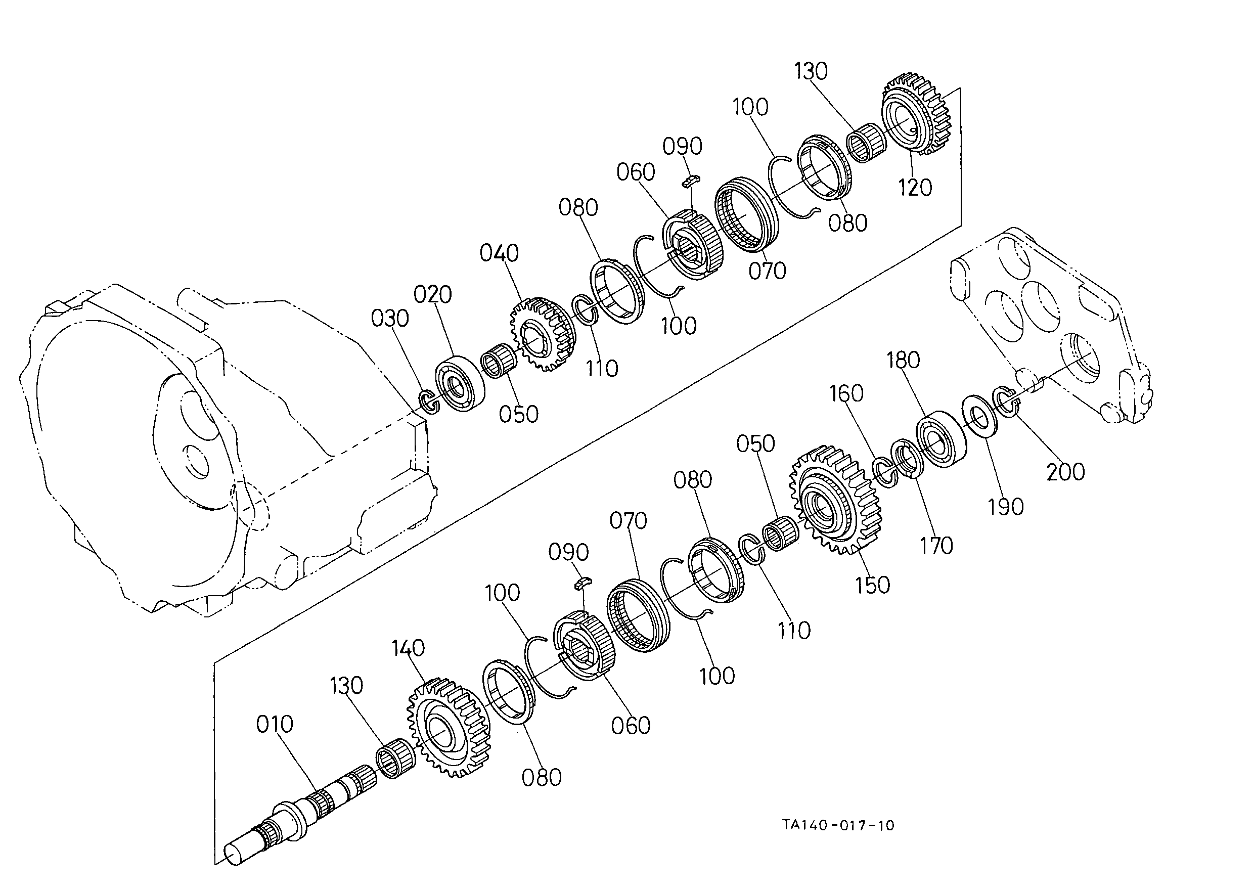 Kubota L4310DT/GST/HST (4wd, Rops) Parts Diagrams