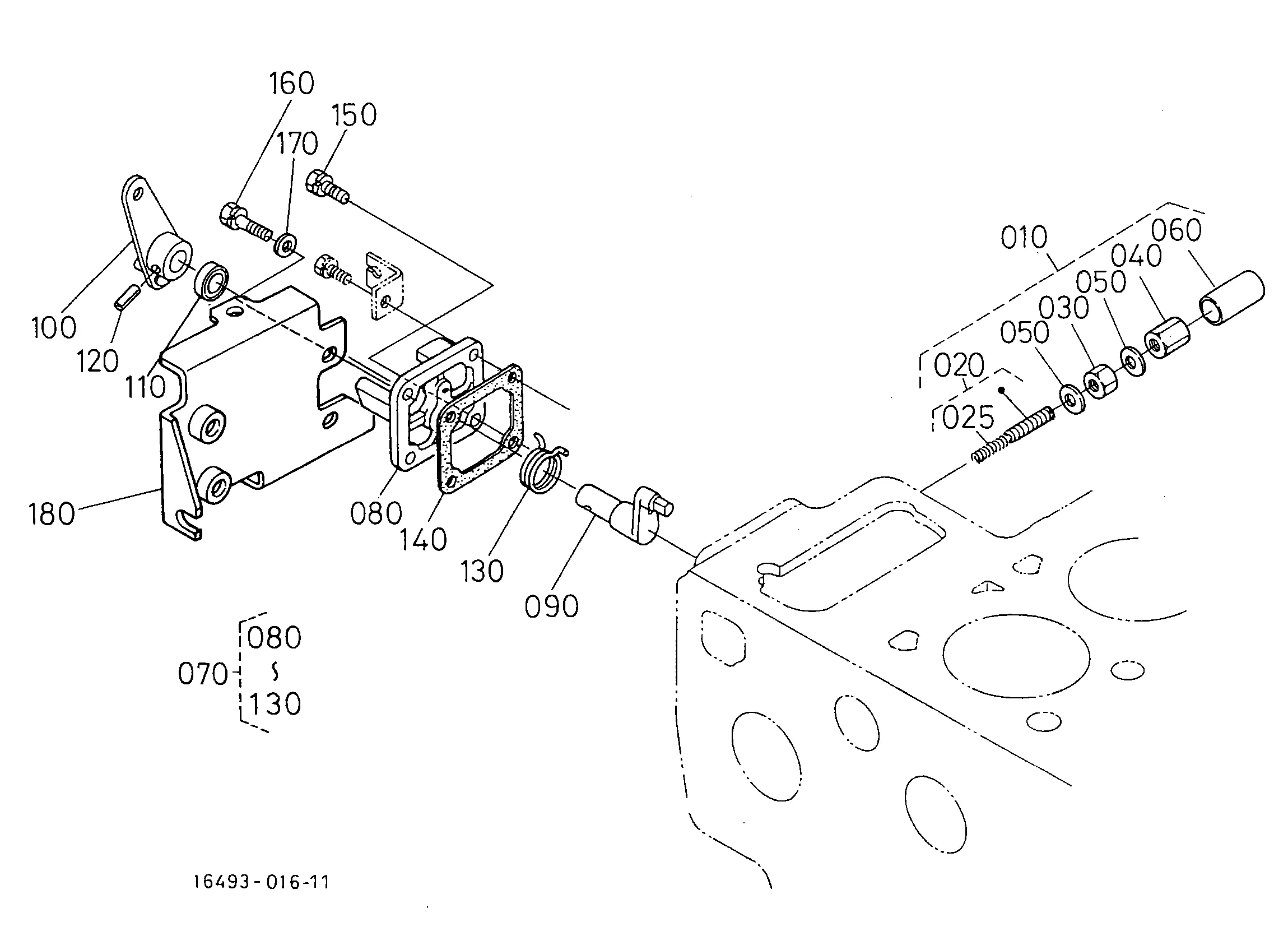 Kubota L4610DT-GST (Glide shift transmission, 4wd) Parts