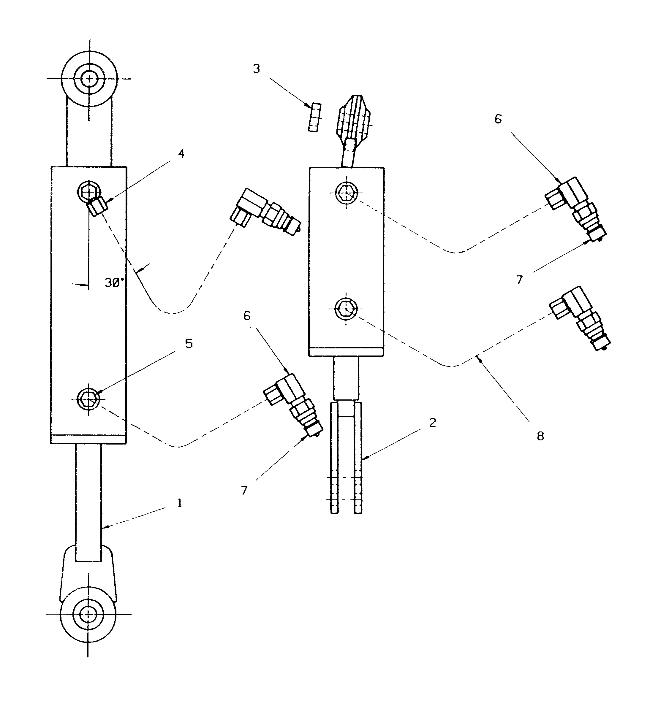 Kubota L8404 (TOP-N-TILT KIT) Parts Diagrams