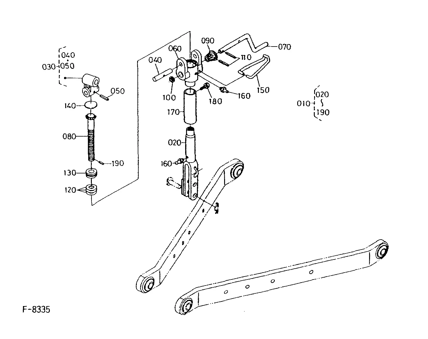kazukokubopro 22-23 154
atlas23-24 Mサイズ Kubota L8414 (CRANK TYPE LIFT ROD) Parts Diagrams