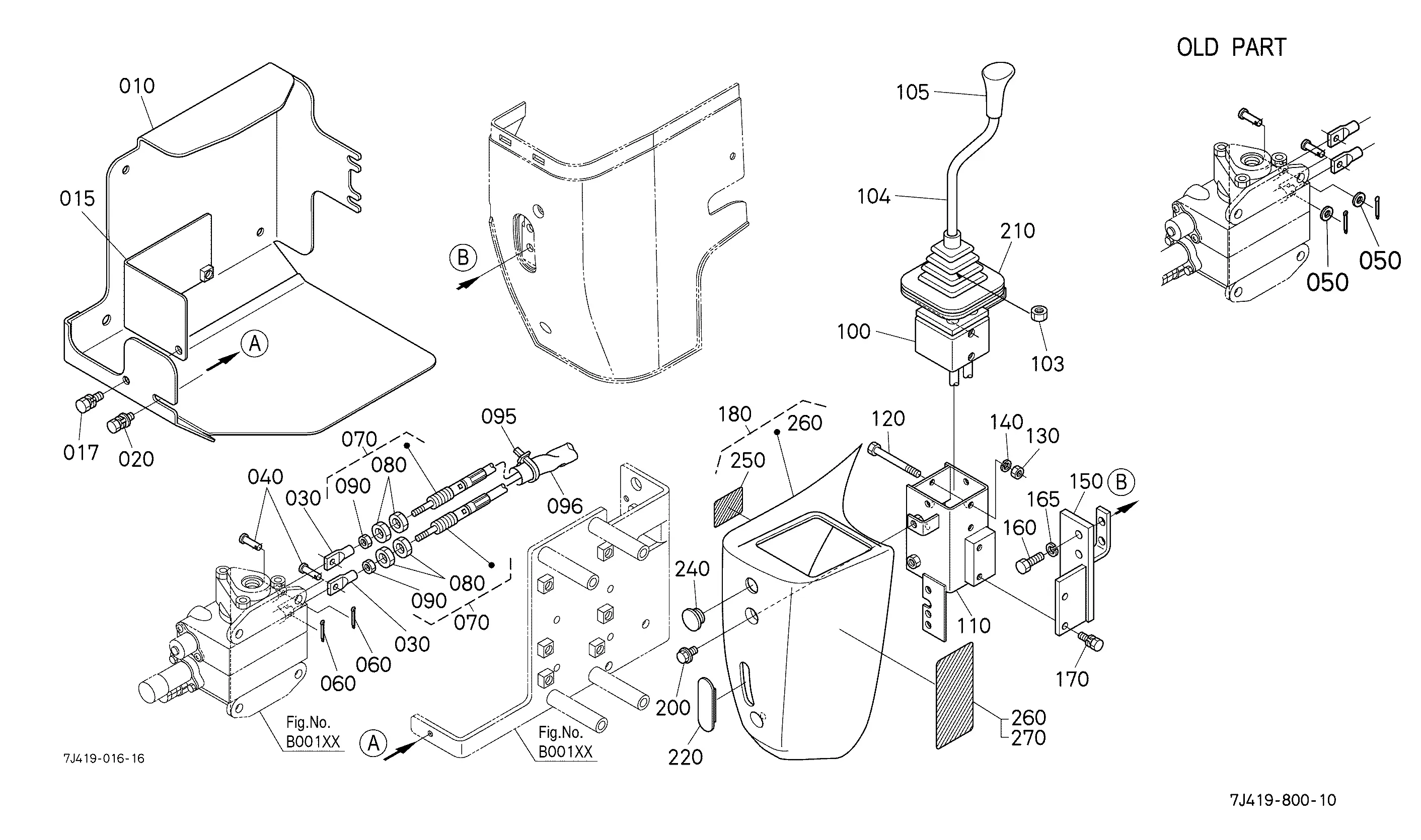 Kubota LA1353S (QUICK ATTACH FRONT LOADER) Parts Diagrams