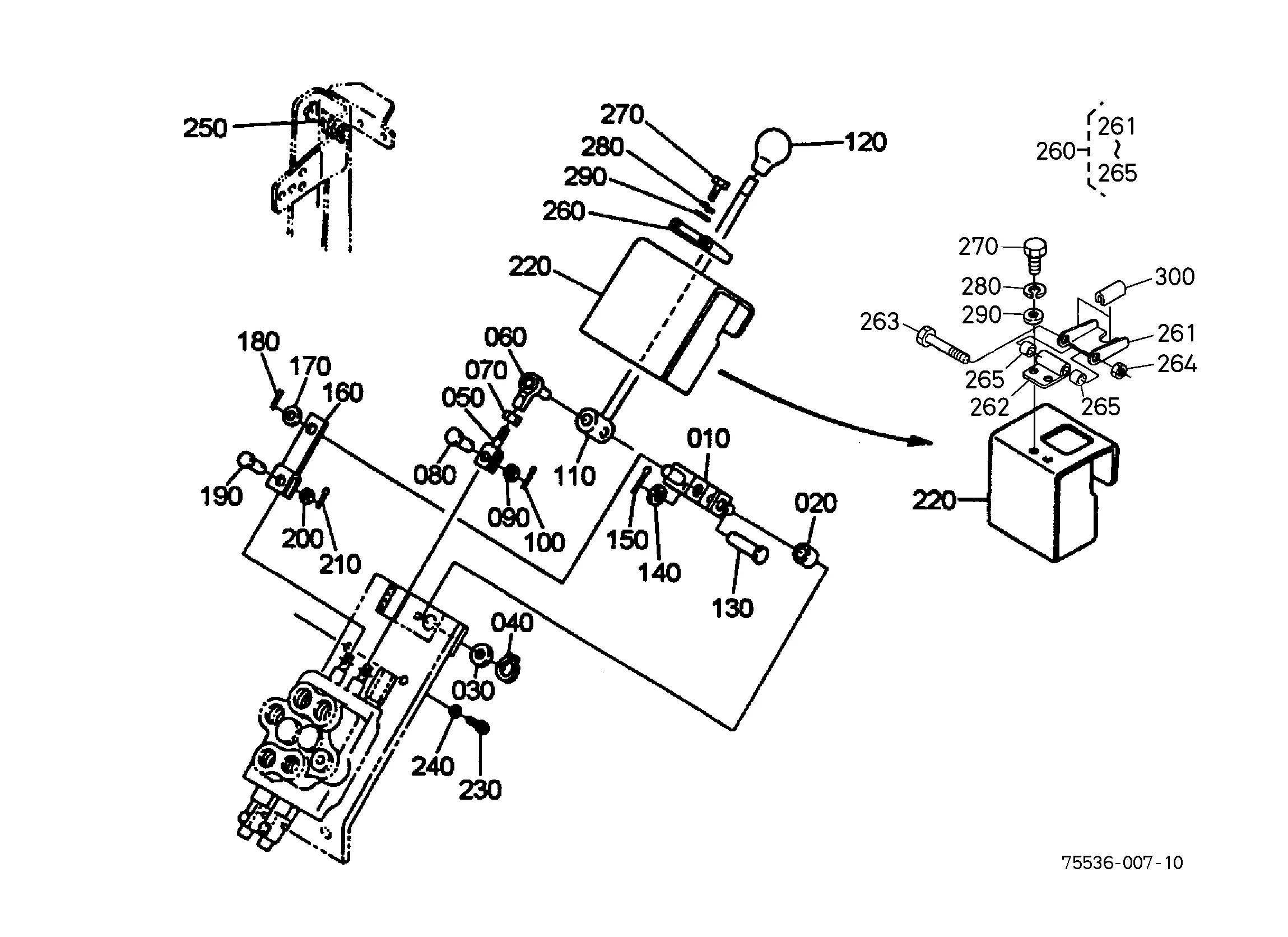 Kubota LA271 (FRONT LOADER W/STD BUCKET) Parts Diagrams