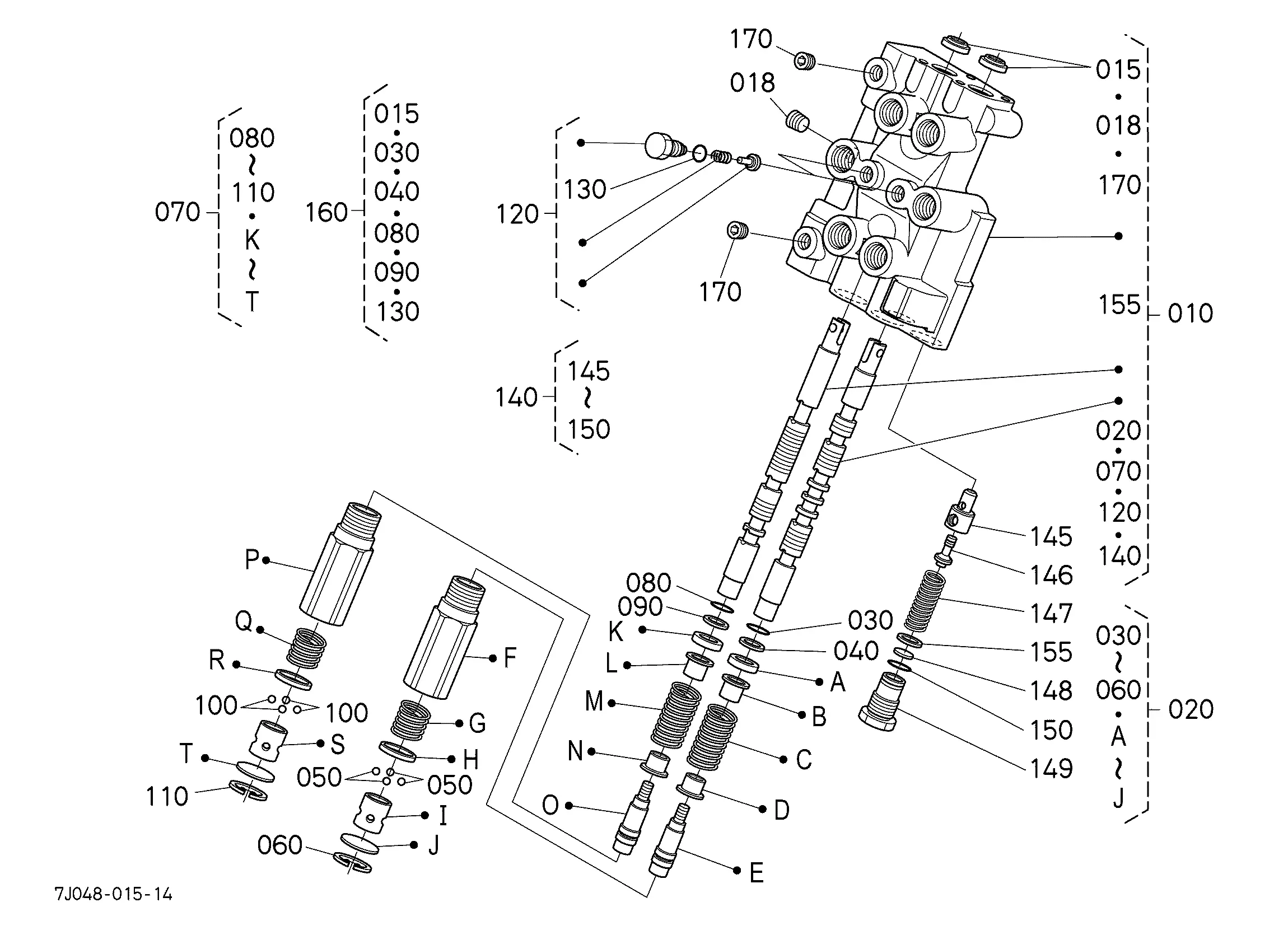 Kubota LA272 (FRONT LOADER) Parts Diagrams