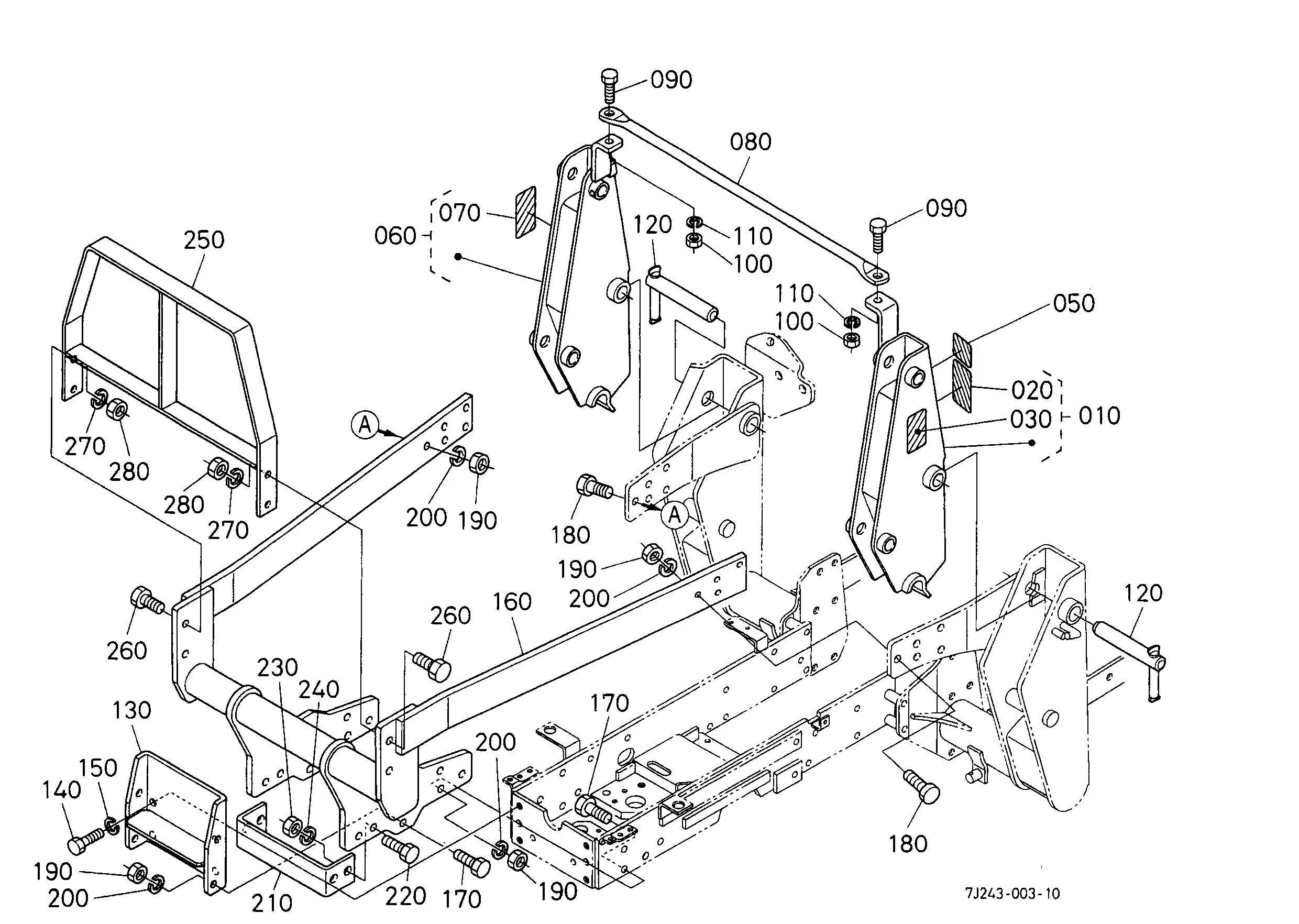Kubota LA482 (FRONT LOADER) Parts Diagrams