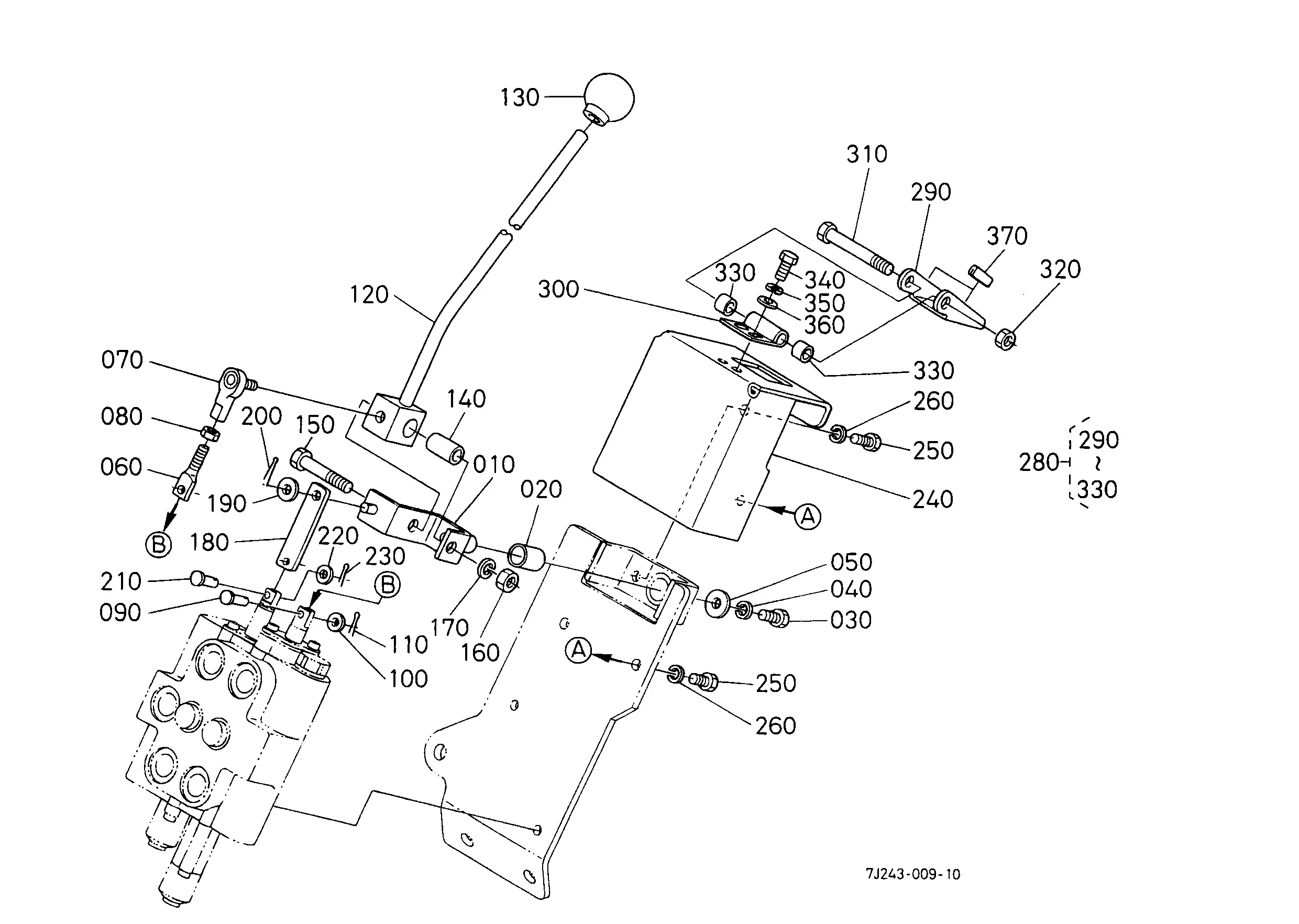 Kubota LA482 (FRONT LOADER) Parts Diagrams