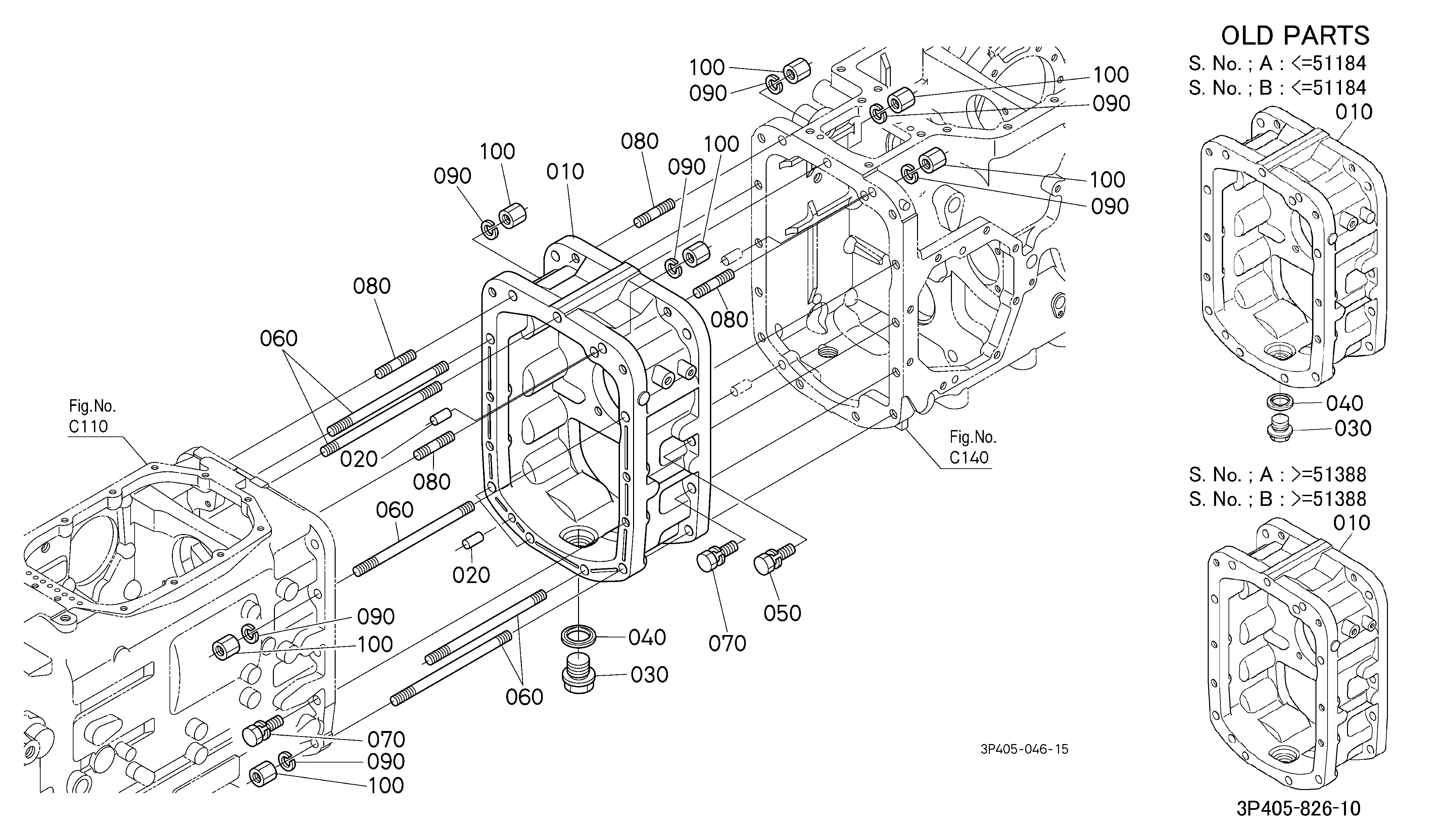 Kubota M105XDTC (Dual Traction, 4wd / Cab) Parts Diagrams