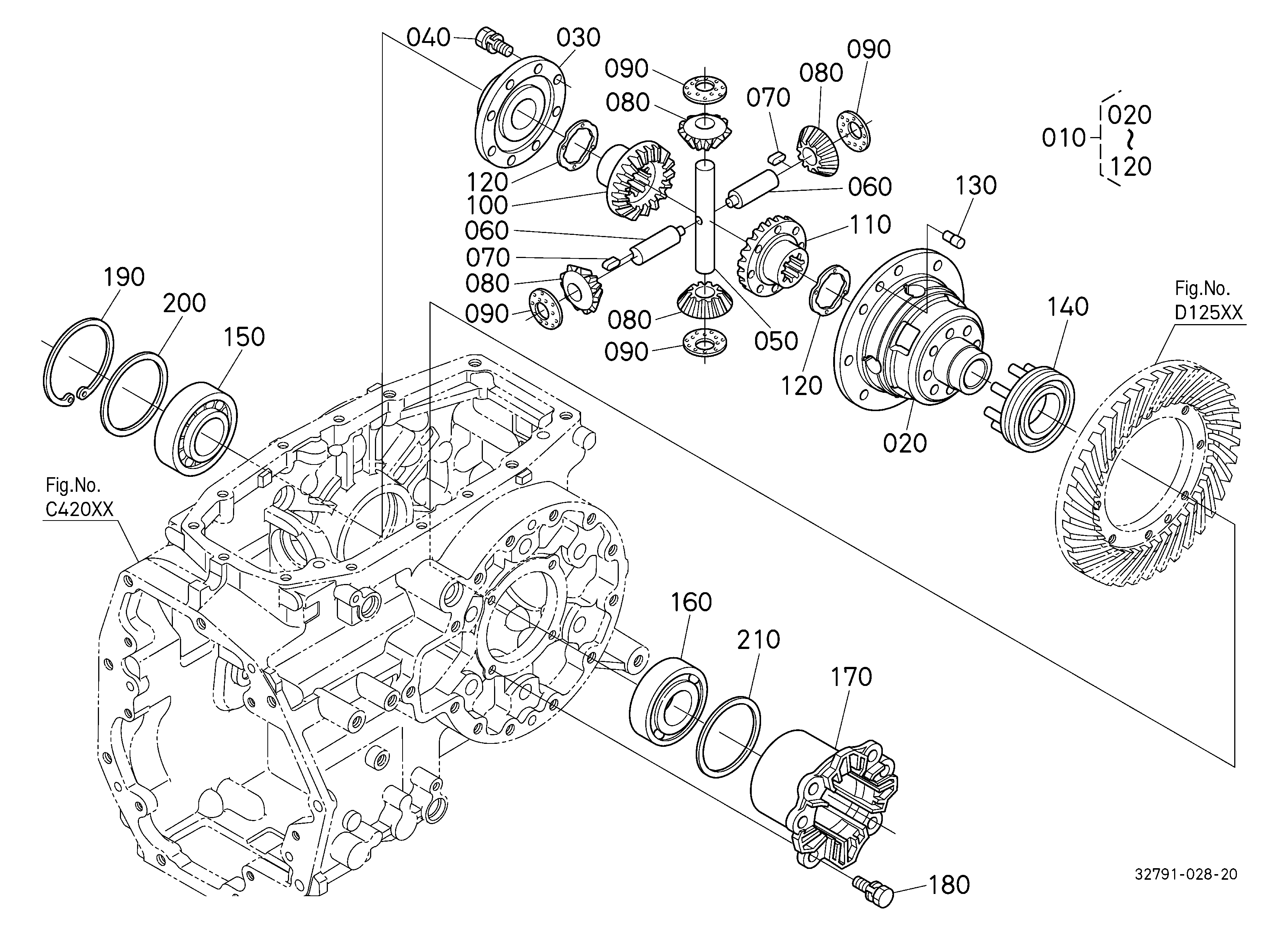 Kubota M59 Parts Diagrams