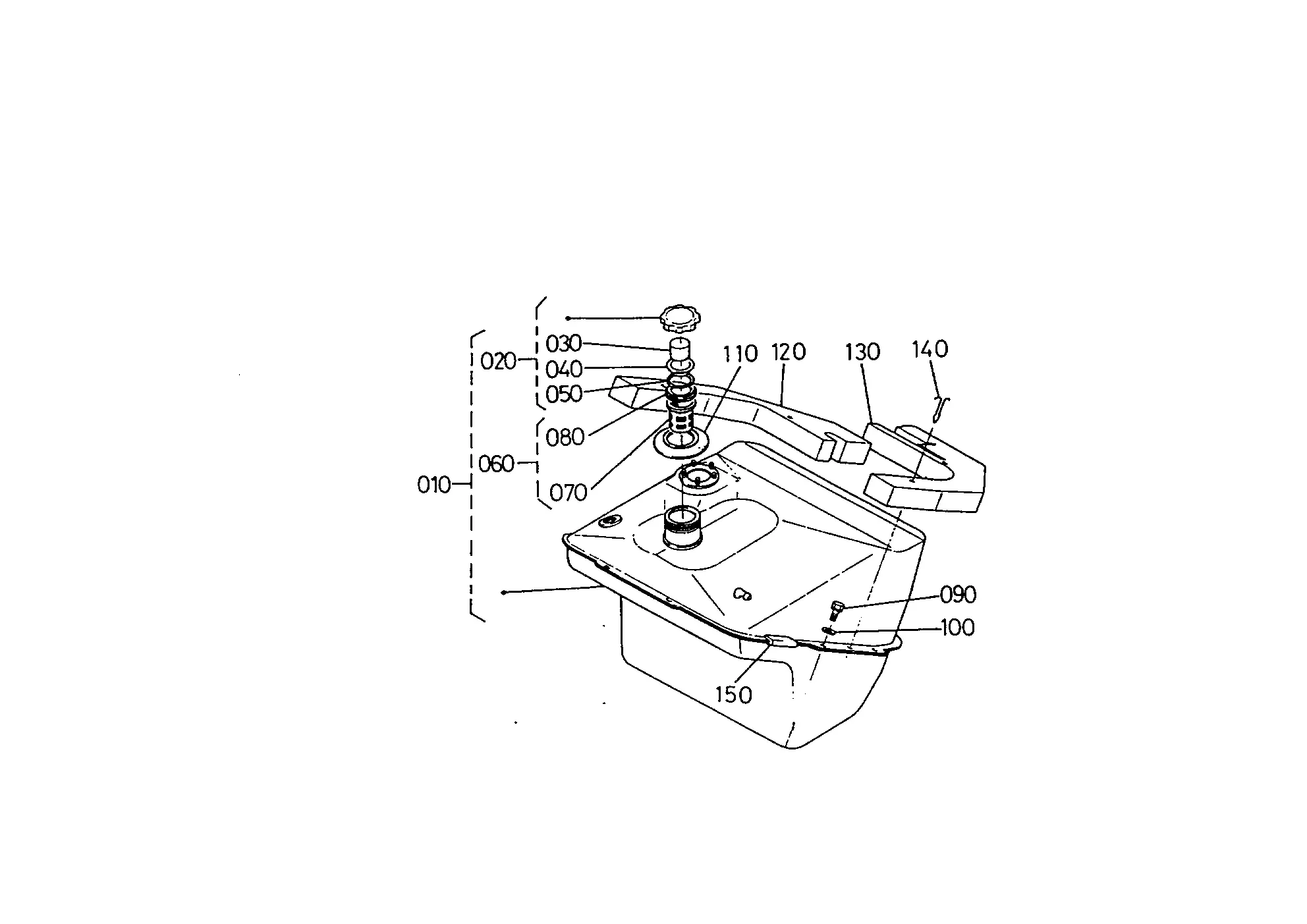 Kubota M7950 (2wd / Rops) Parts Diagrams